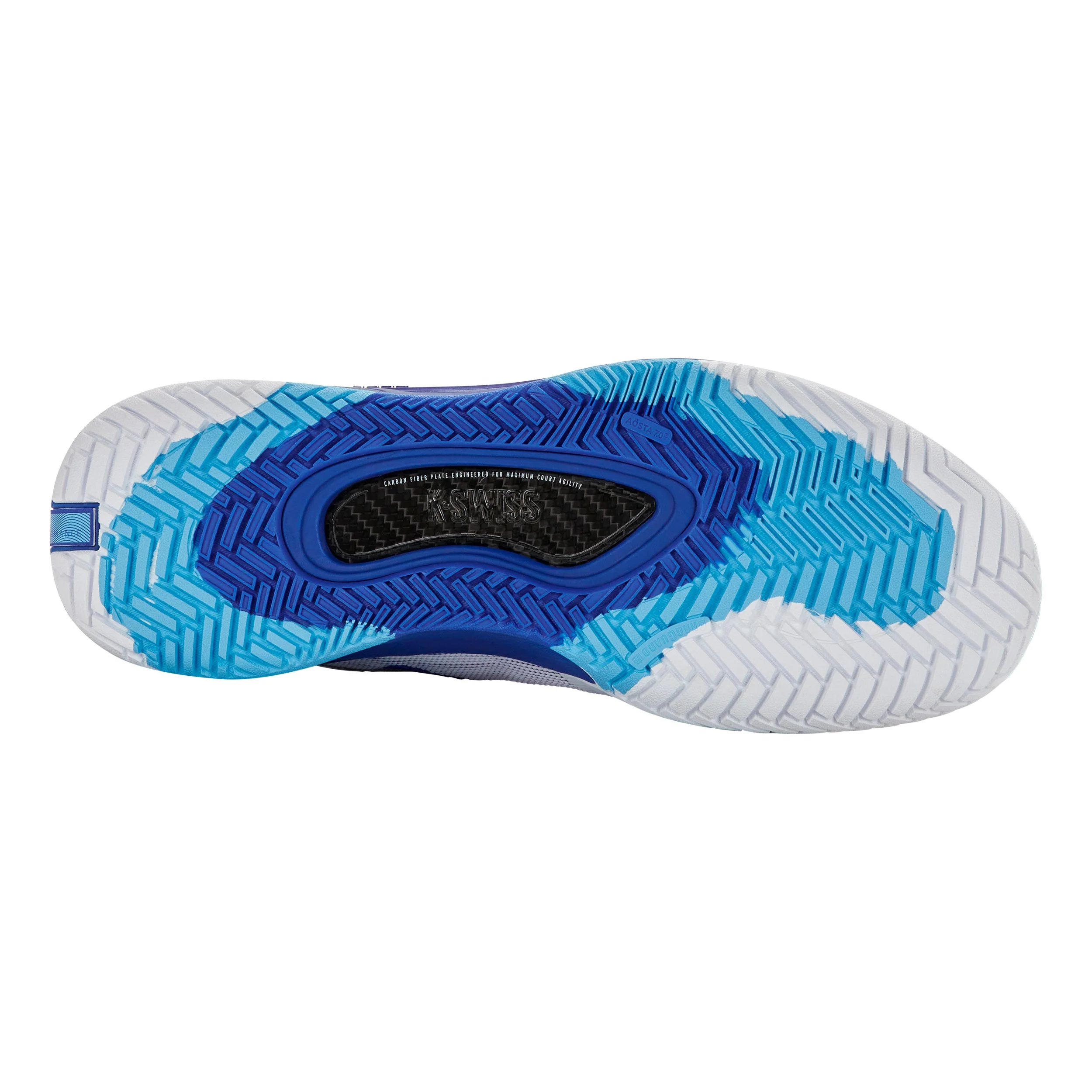 HYPERCOURT PINNACLE AC Allcourtschuh Herren-weiß, blau - Image 4