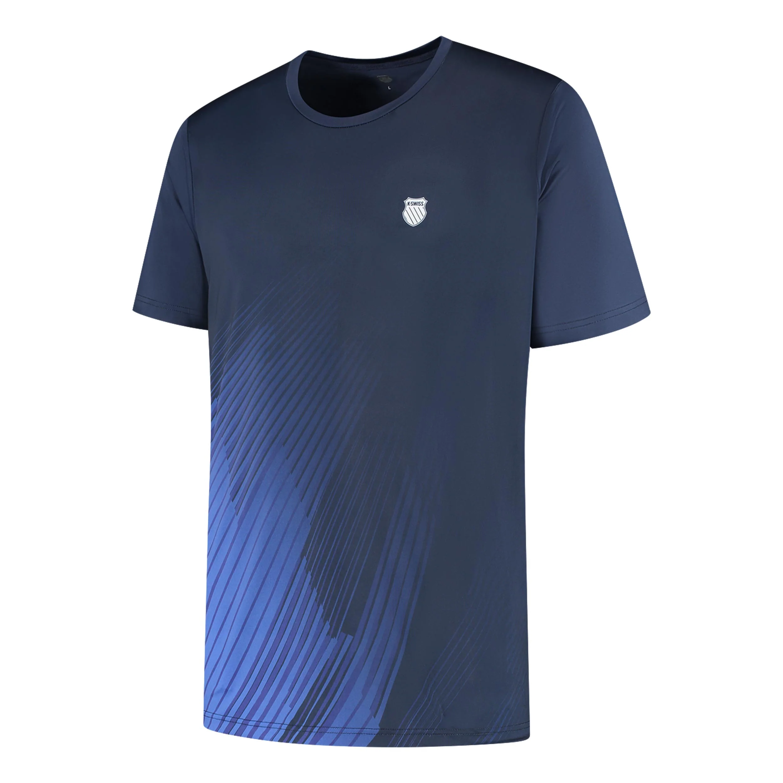 Hypercourt Print T-Shirt Herren - dunkelblau