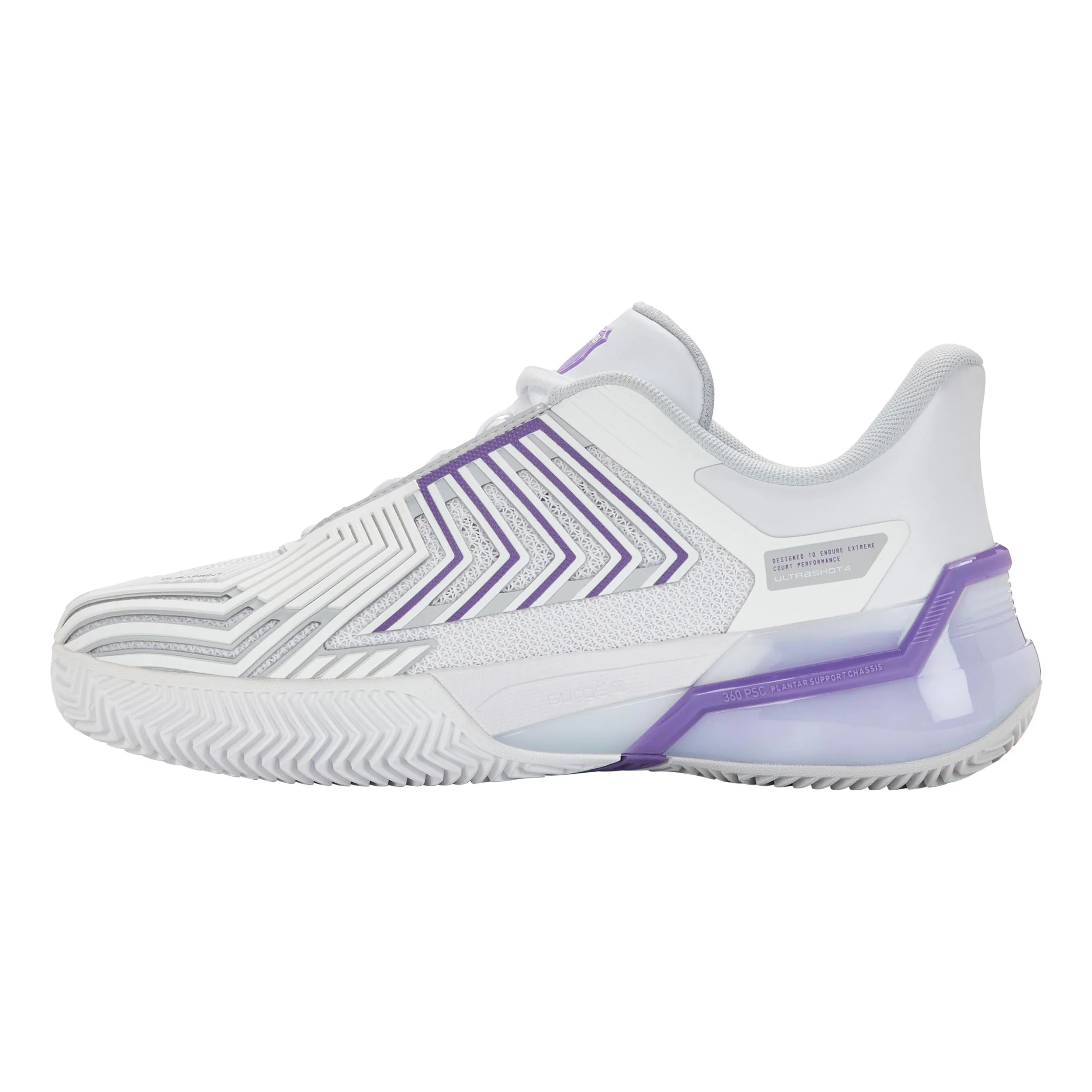 Ultrashot 4 Sandplatzschuh Damen - weiß, lavendel - Image 2