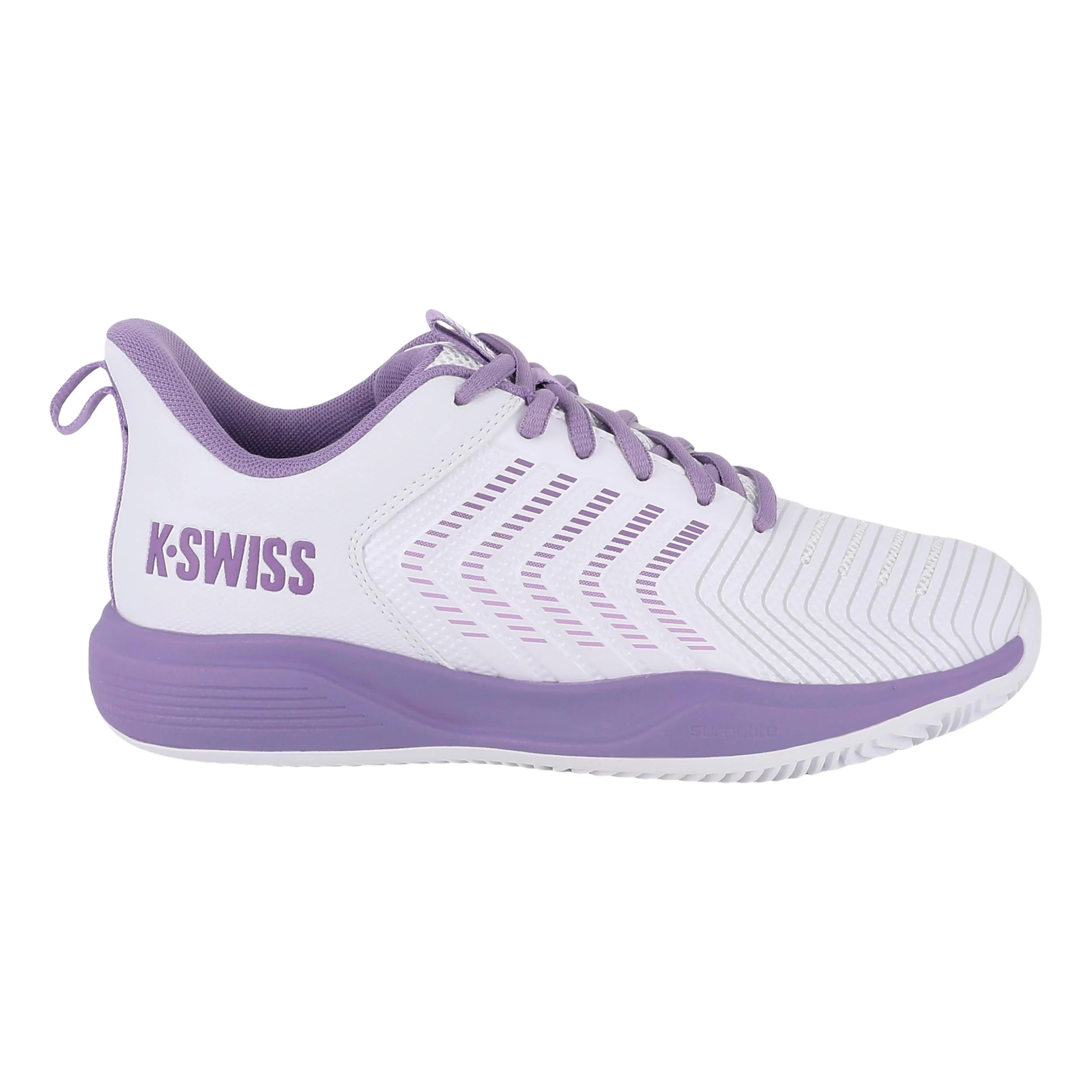 ULTRASHOT LIGHT Clay Sandplatzschuh Damen-weiß, lavendel