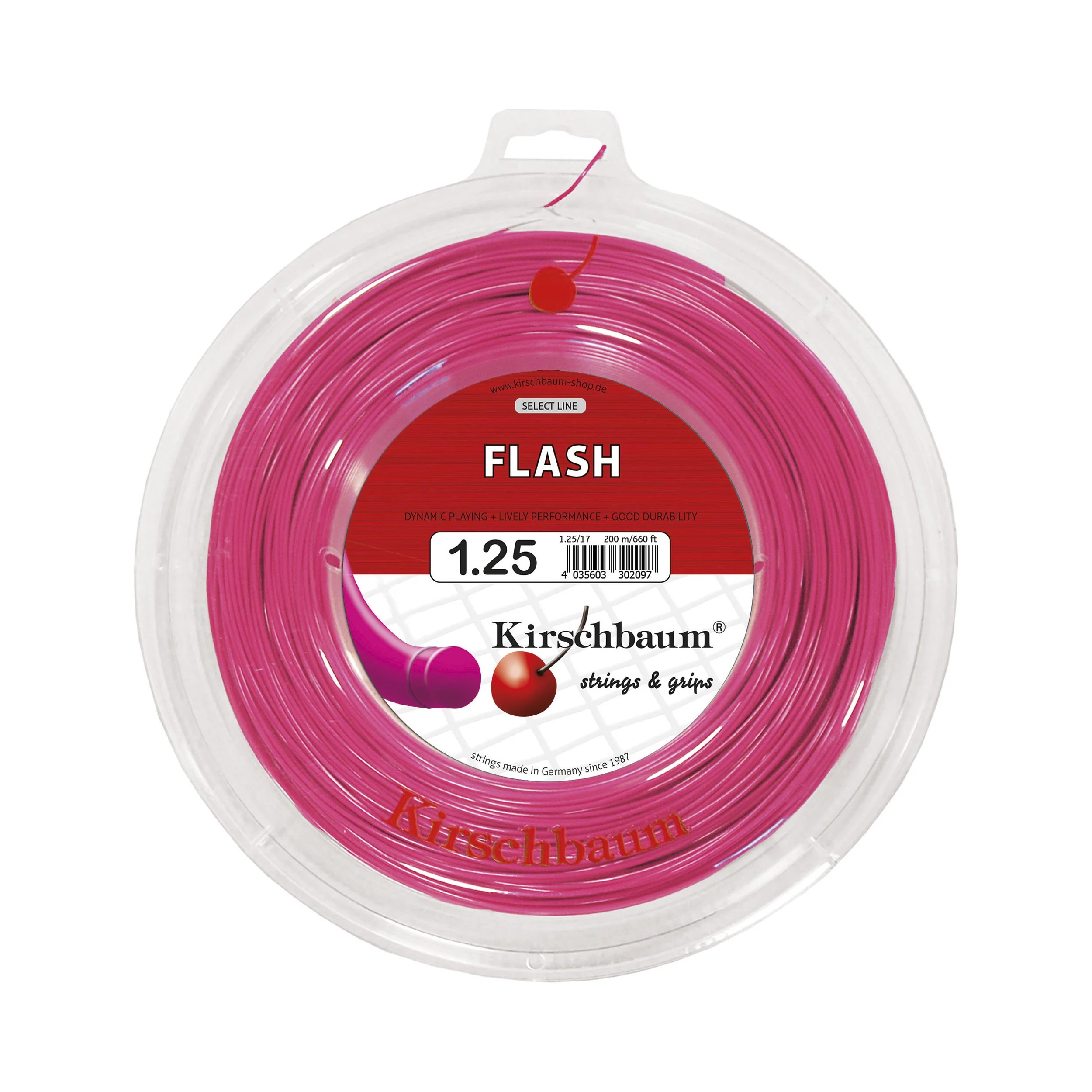 Flash Saitenrolle 200m-Pink