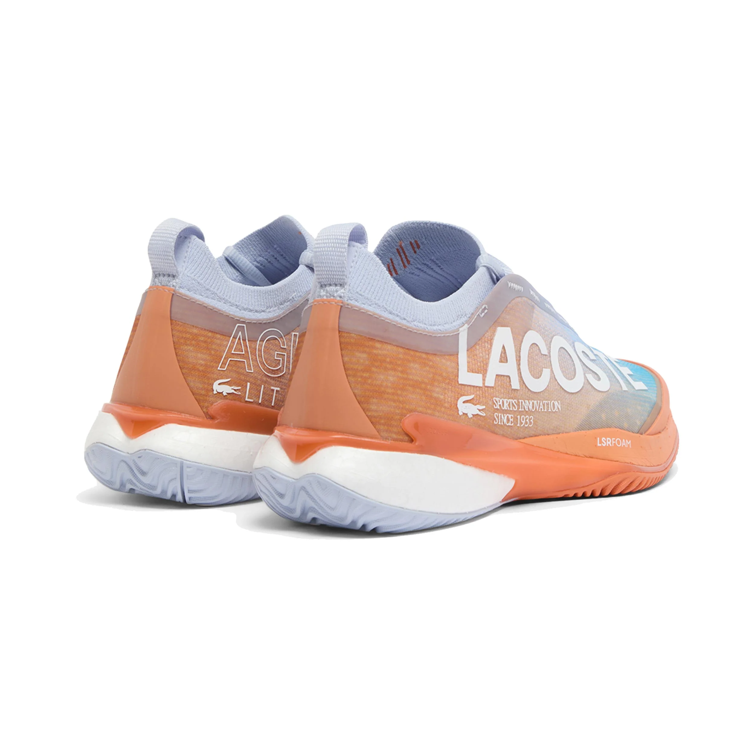 AG-LT Lite Clay Court Sandplatzschuh Damen-hellblau, rost - Image 5