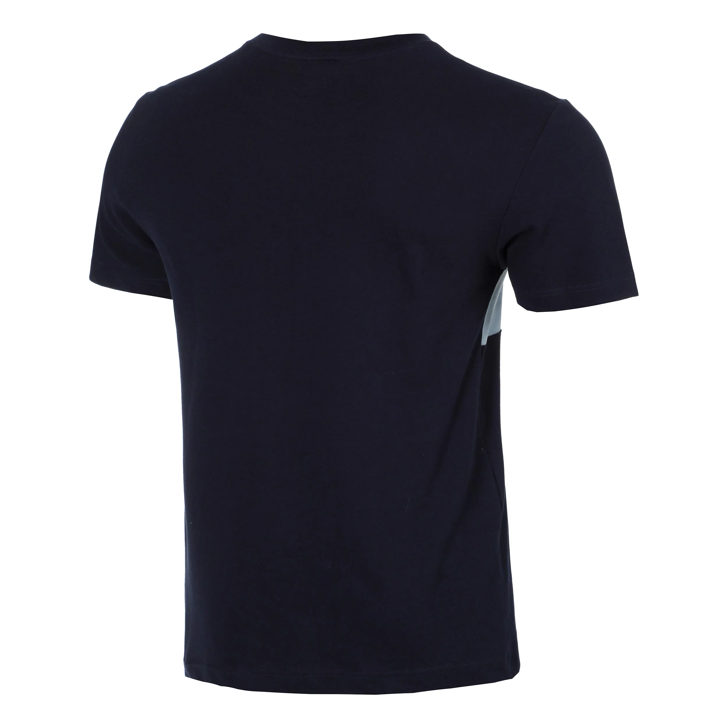 Colorblock T-Shirt Herren - dunkelblau, weiß - Image 2