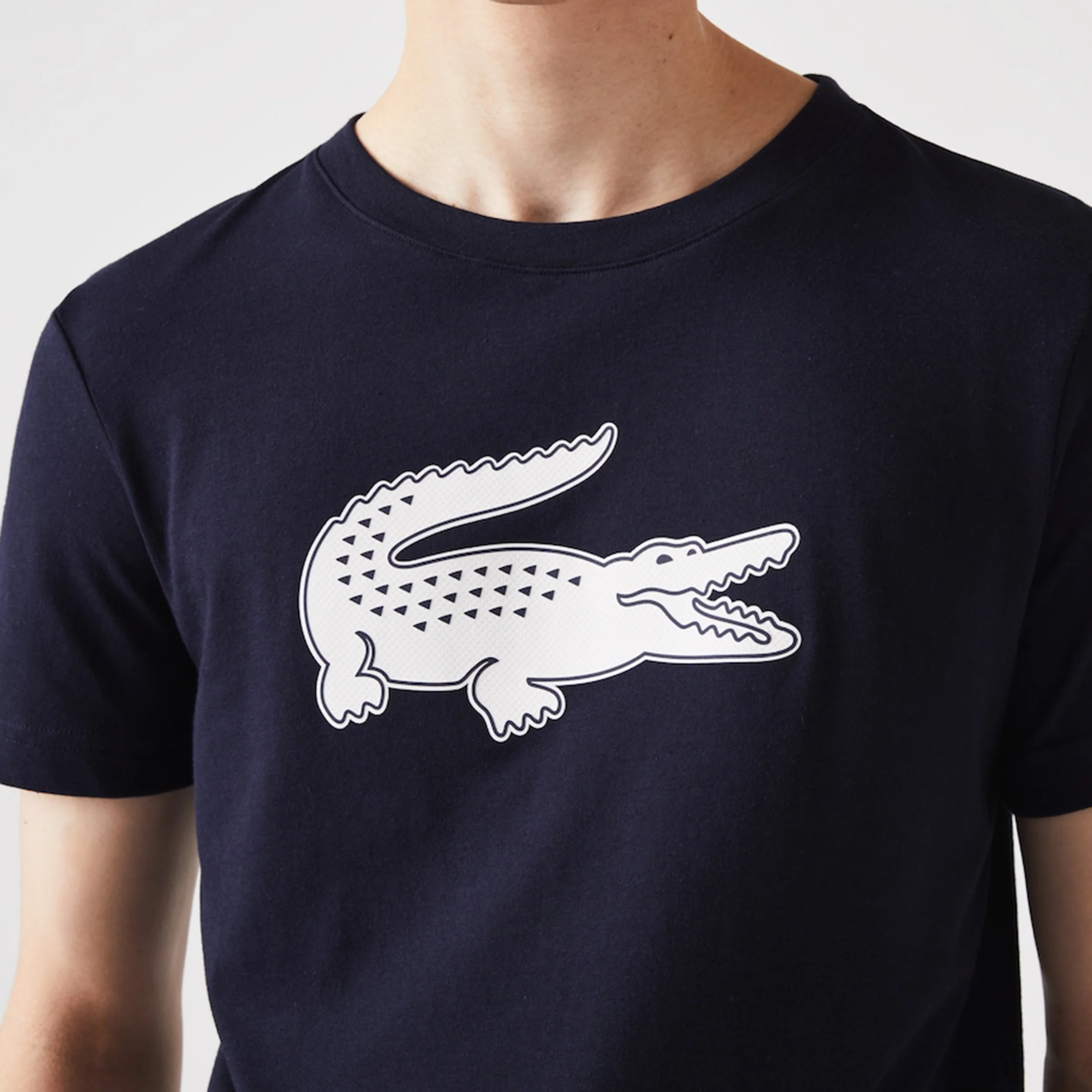 Core T-Shirt Herren - dunkelblau, weiß - Image 7