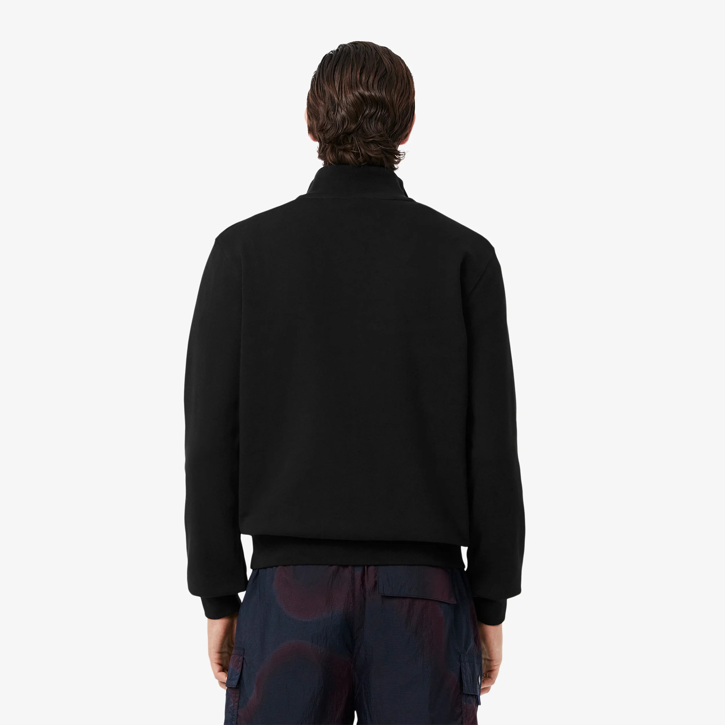 High Neck Sweatshirt Herren - schwarz - Image 5