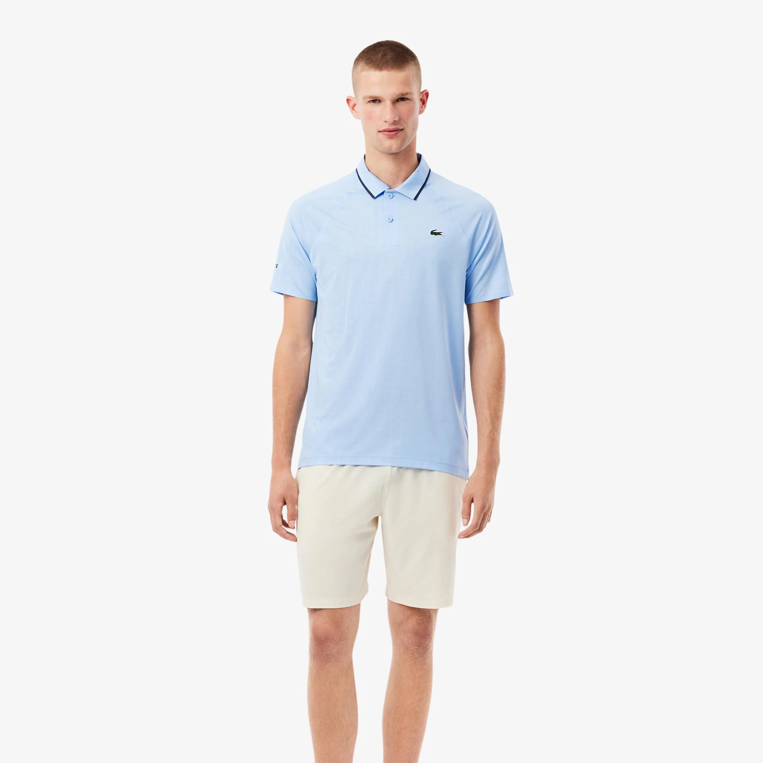 Novak Djokovic Polo Herren-Hellblau - Image 4