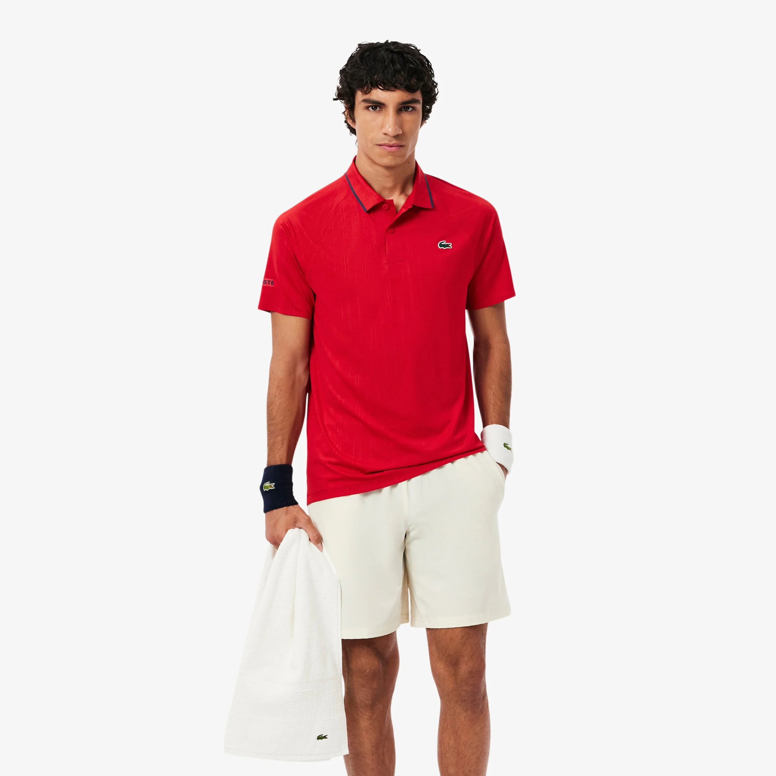 Novak Djokovic Polo Herren-rot - Image 4