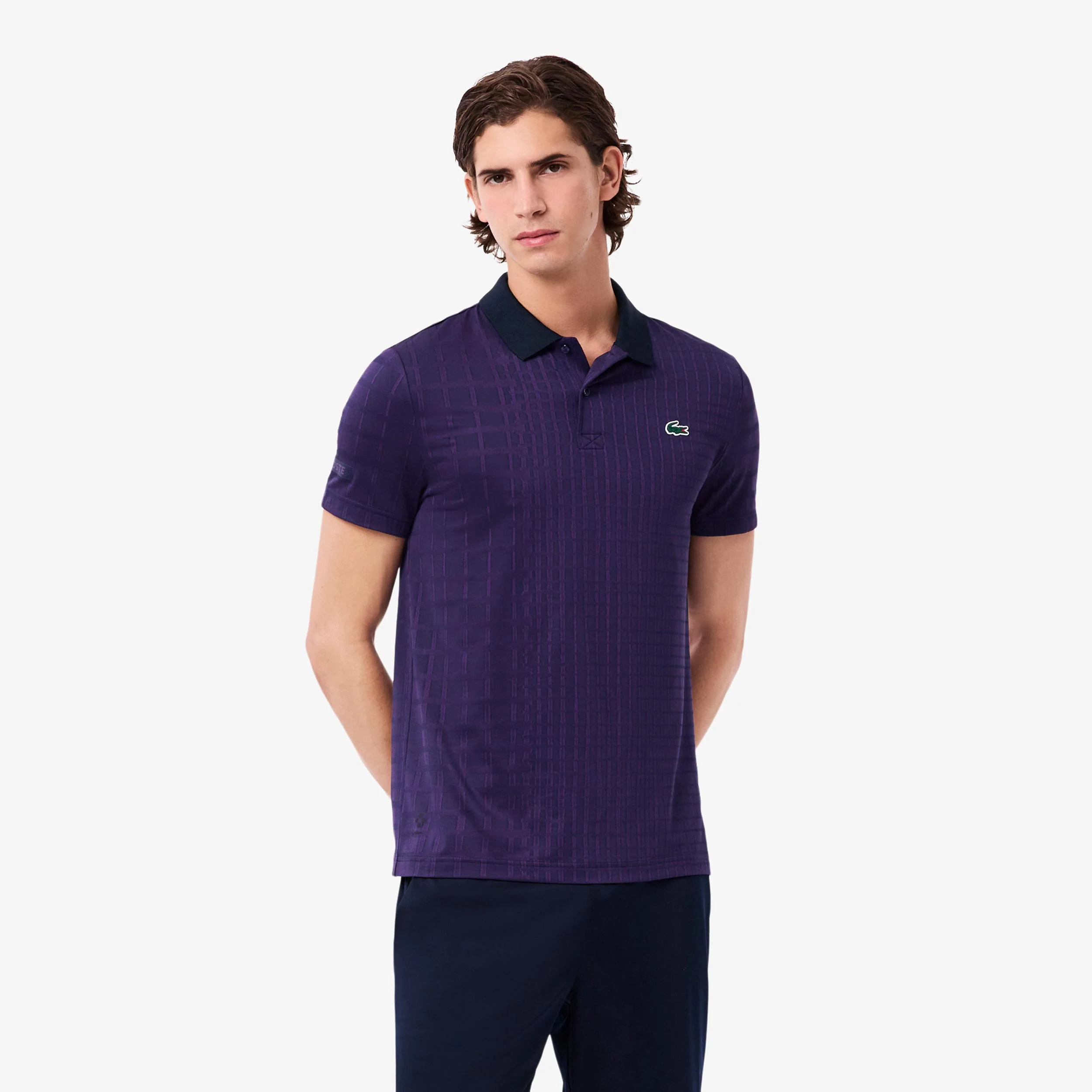 Polo Herren-lila