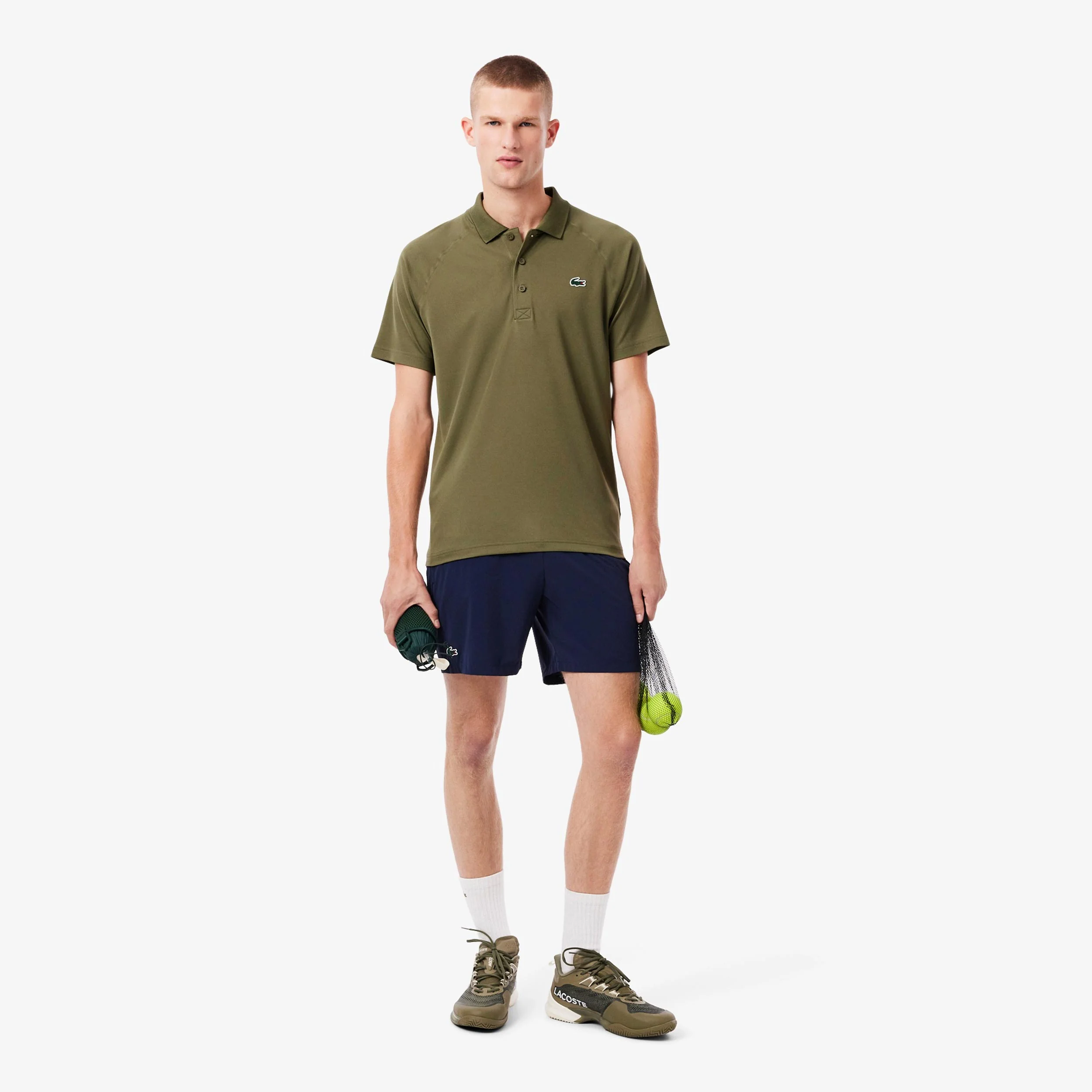 Polo Herren - oliv - Image 4