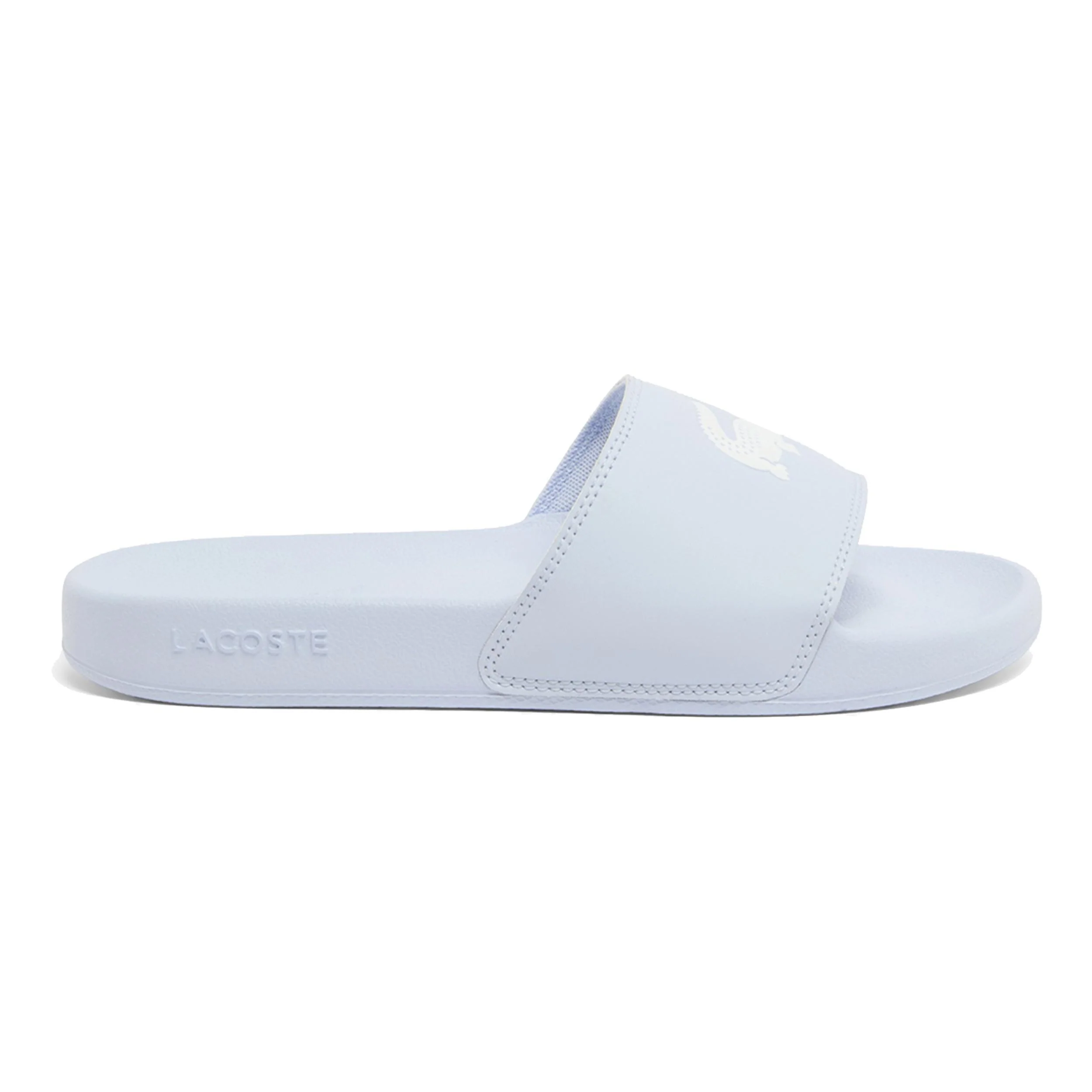 Serve Slide Sneaker Damen-hellblau, weiß