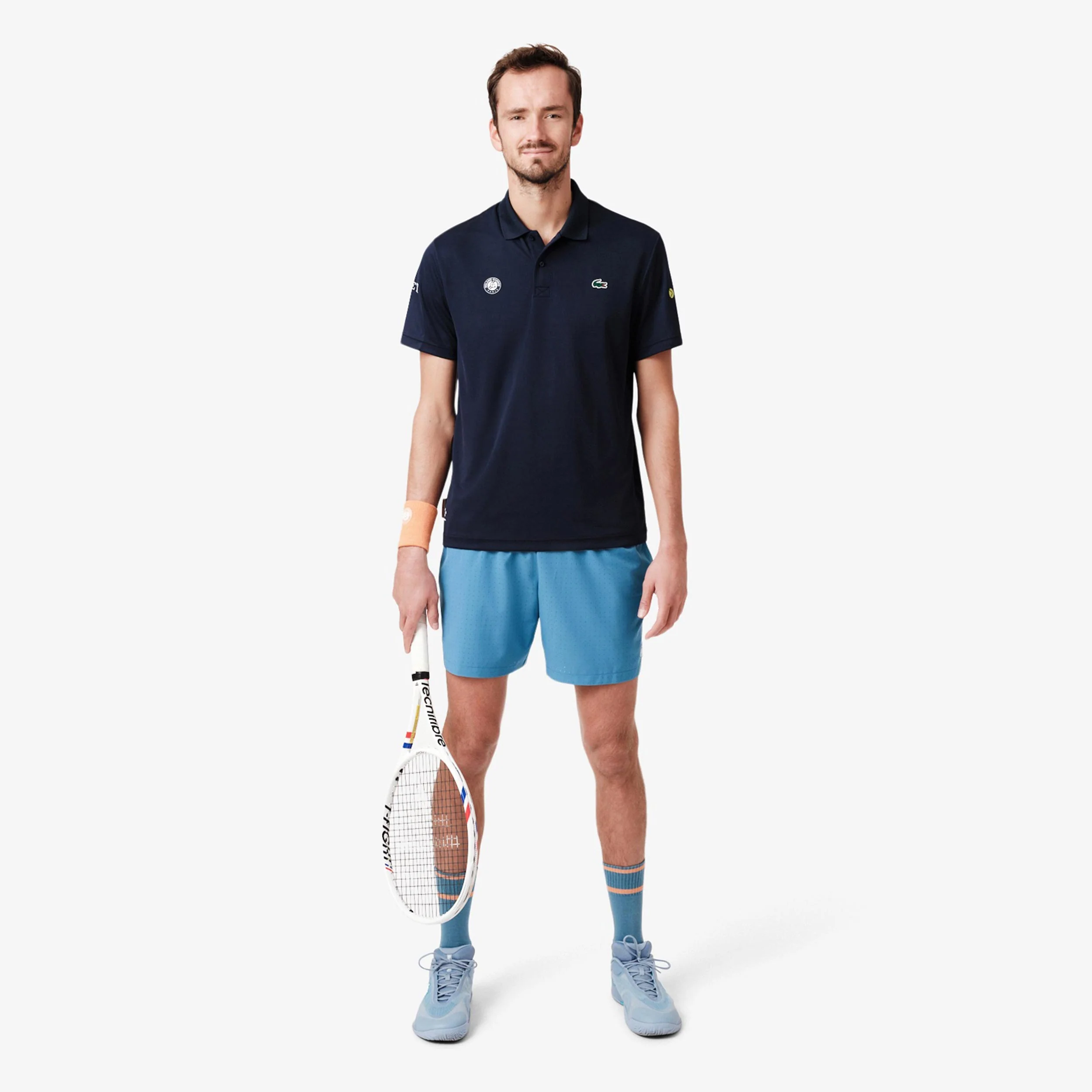 Shorts Herren - blaugrau, orange - Image 6
