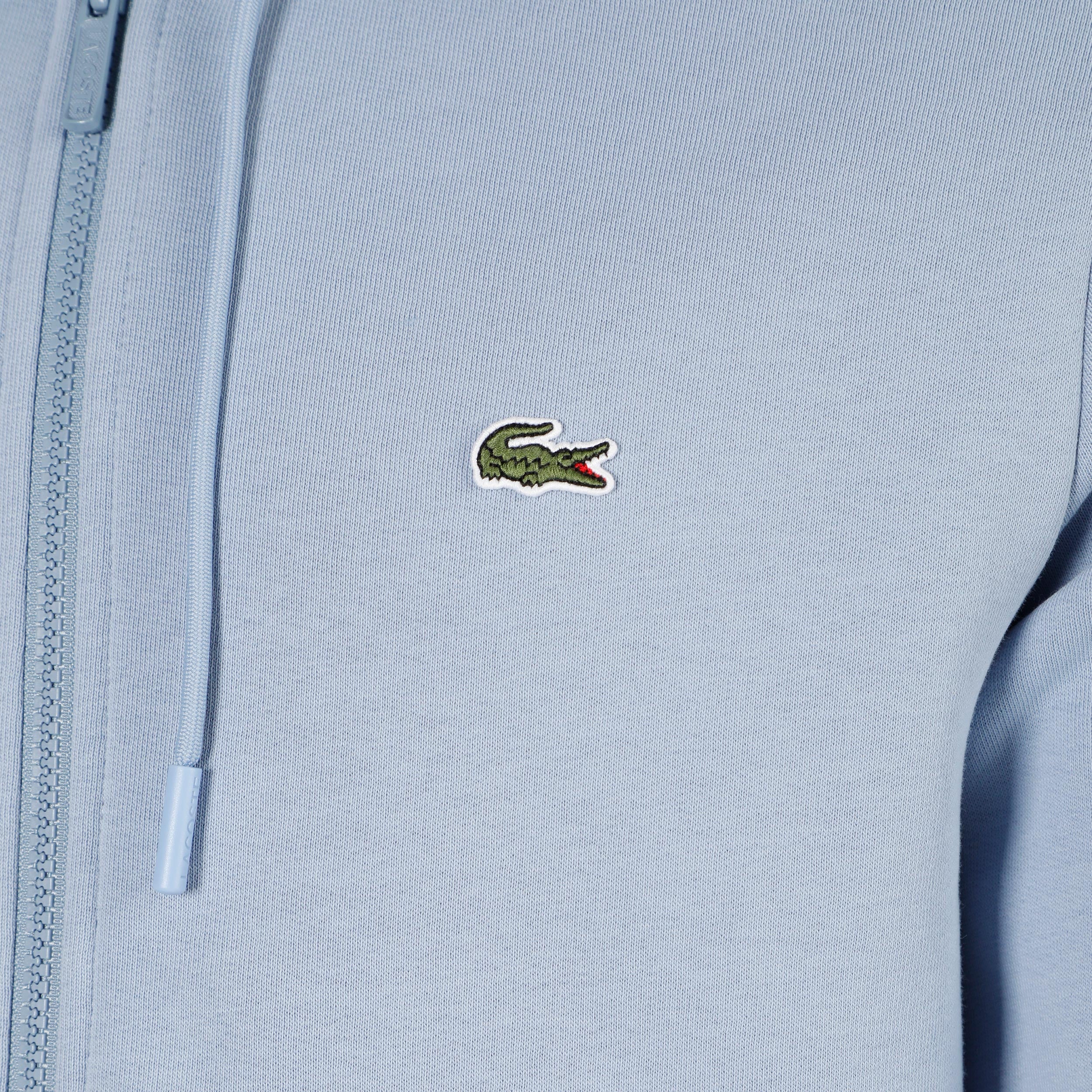 Sweatjacke Herren - blaugrau, grün - Image 3