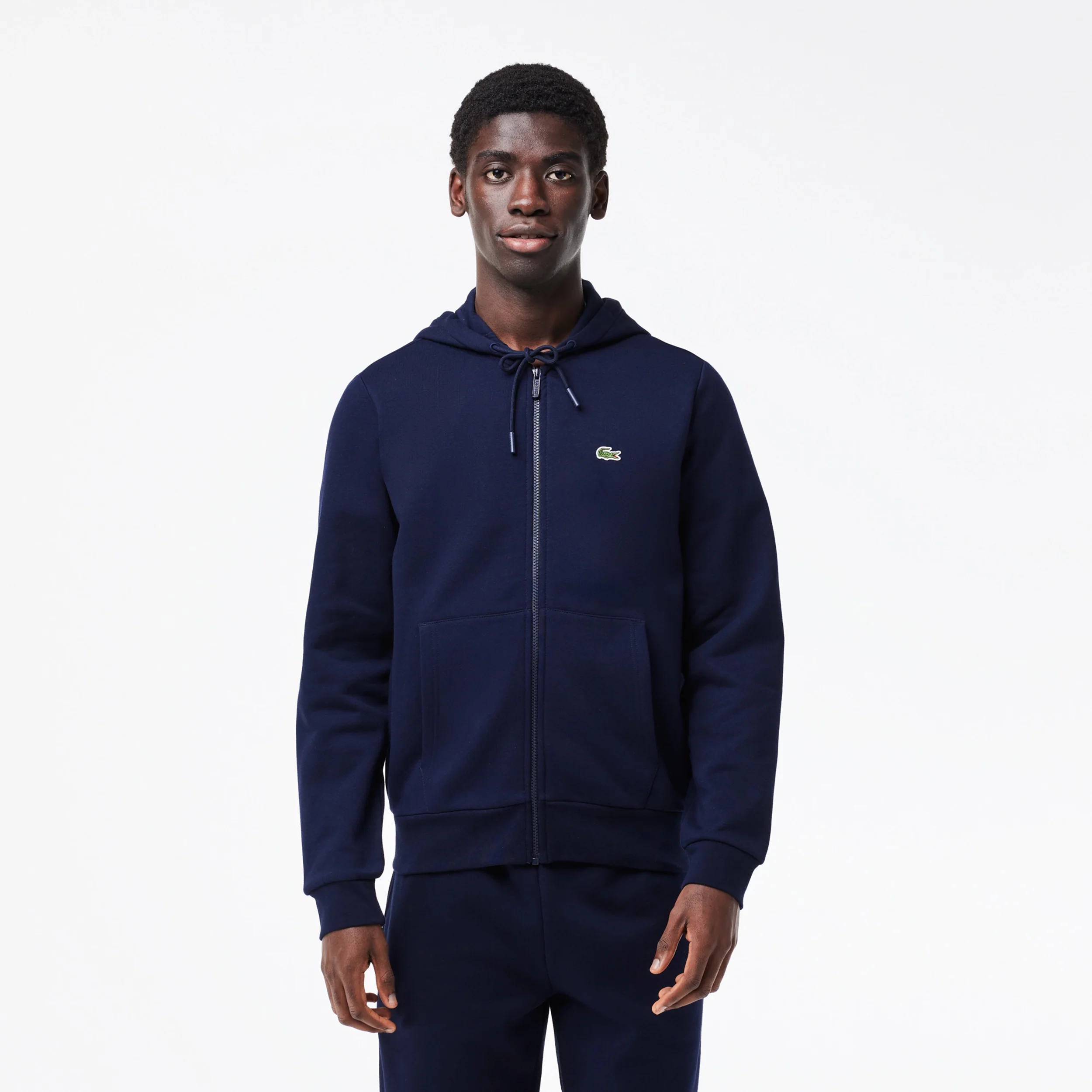 Sweatjacke Herren - dunkelblau - Image 5
