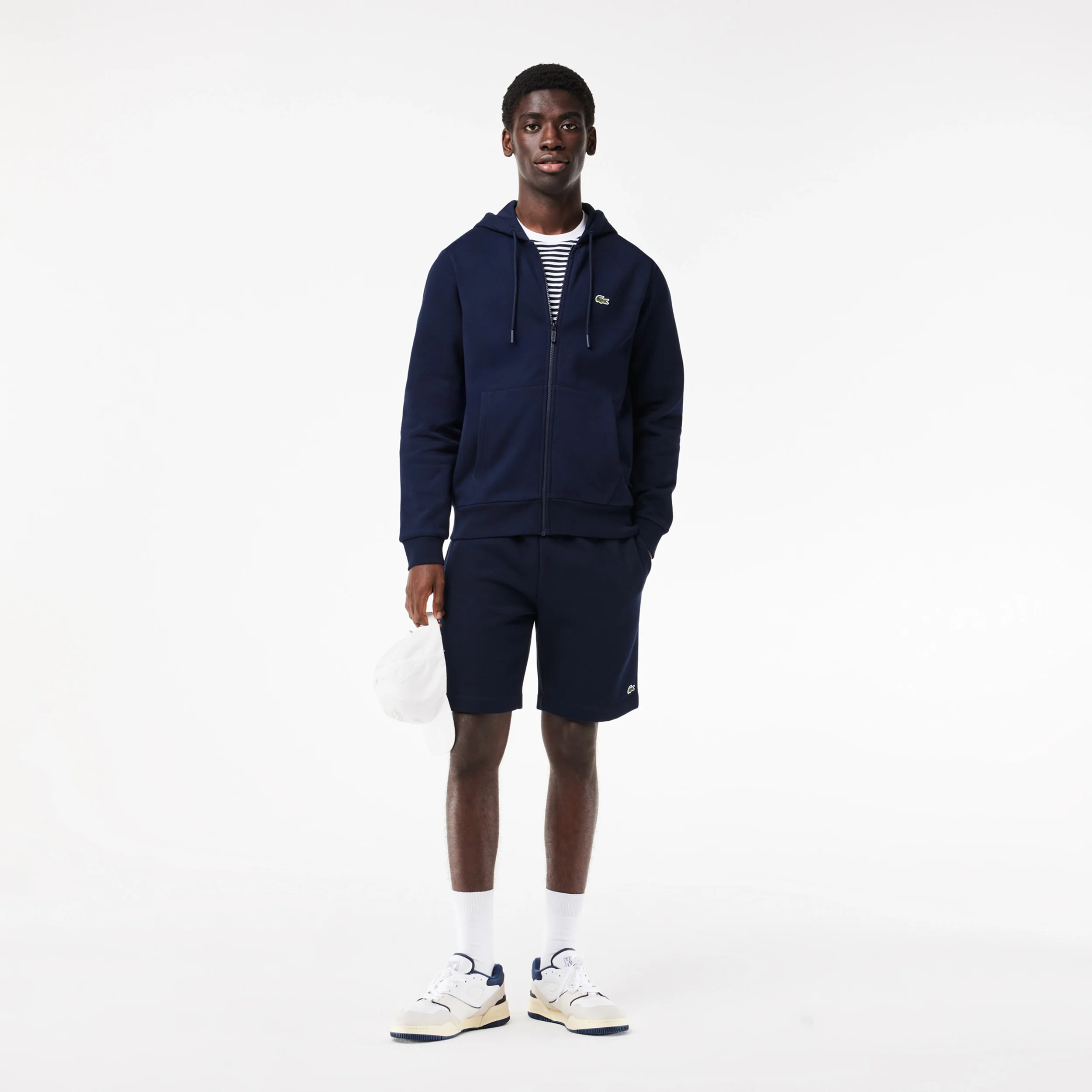 Sweatjacke Herren - dunkelblau - Image 7