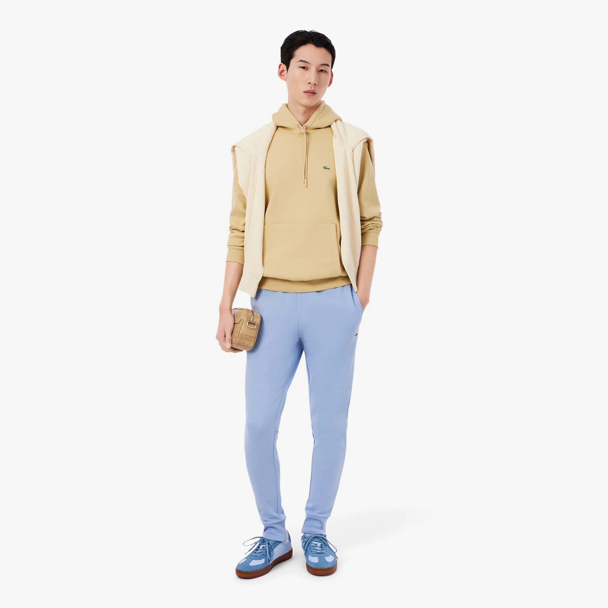 Sweatshirt Herren - beige, grün - Image 4
