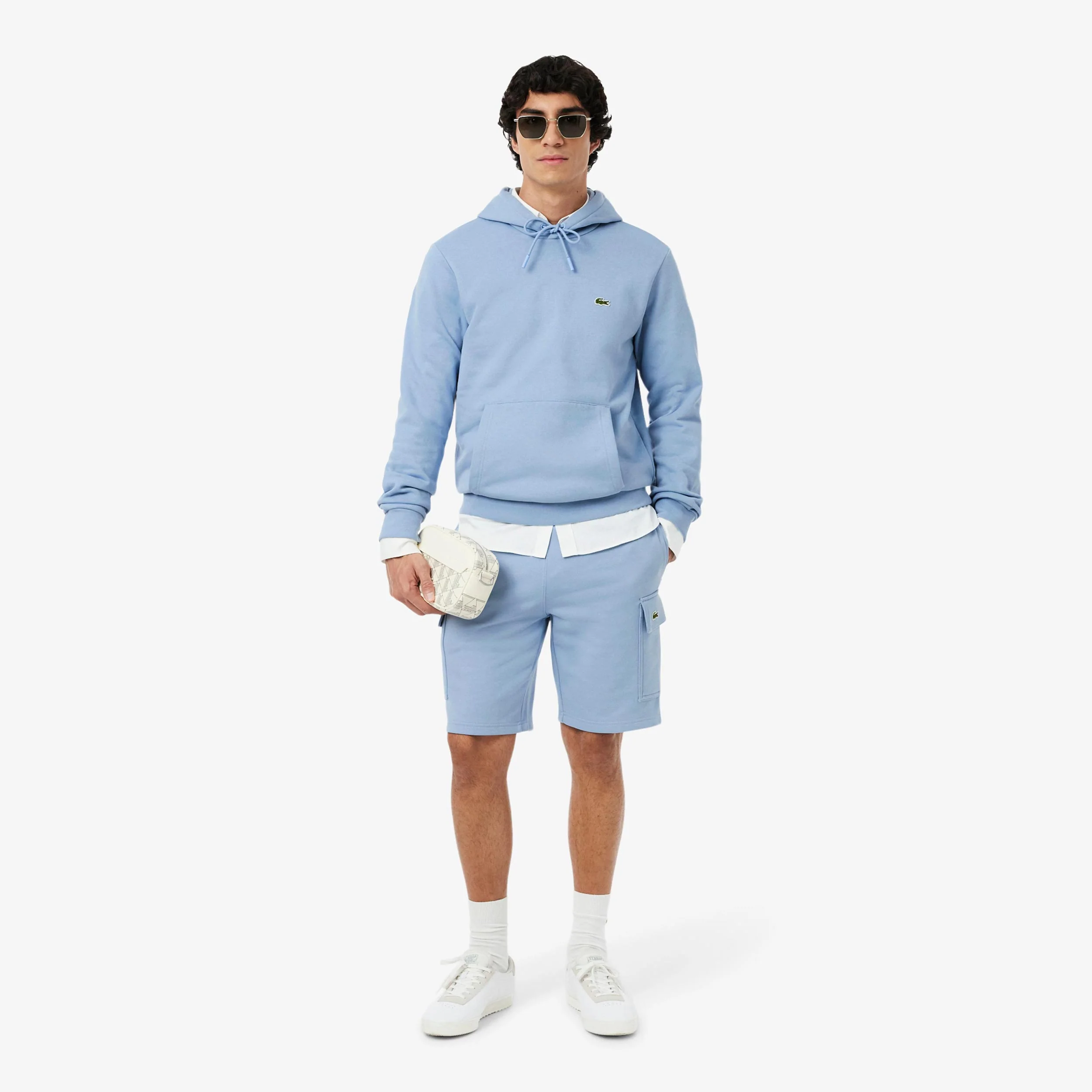 Sweatshirt Herren - blaugrau, grün - Image 3