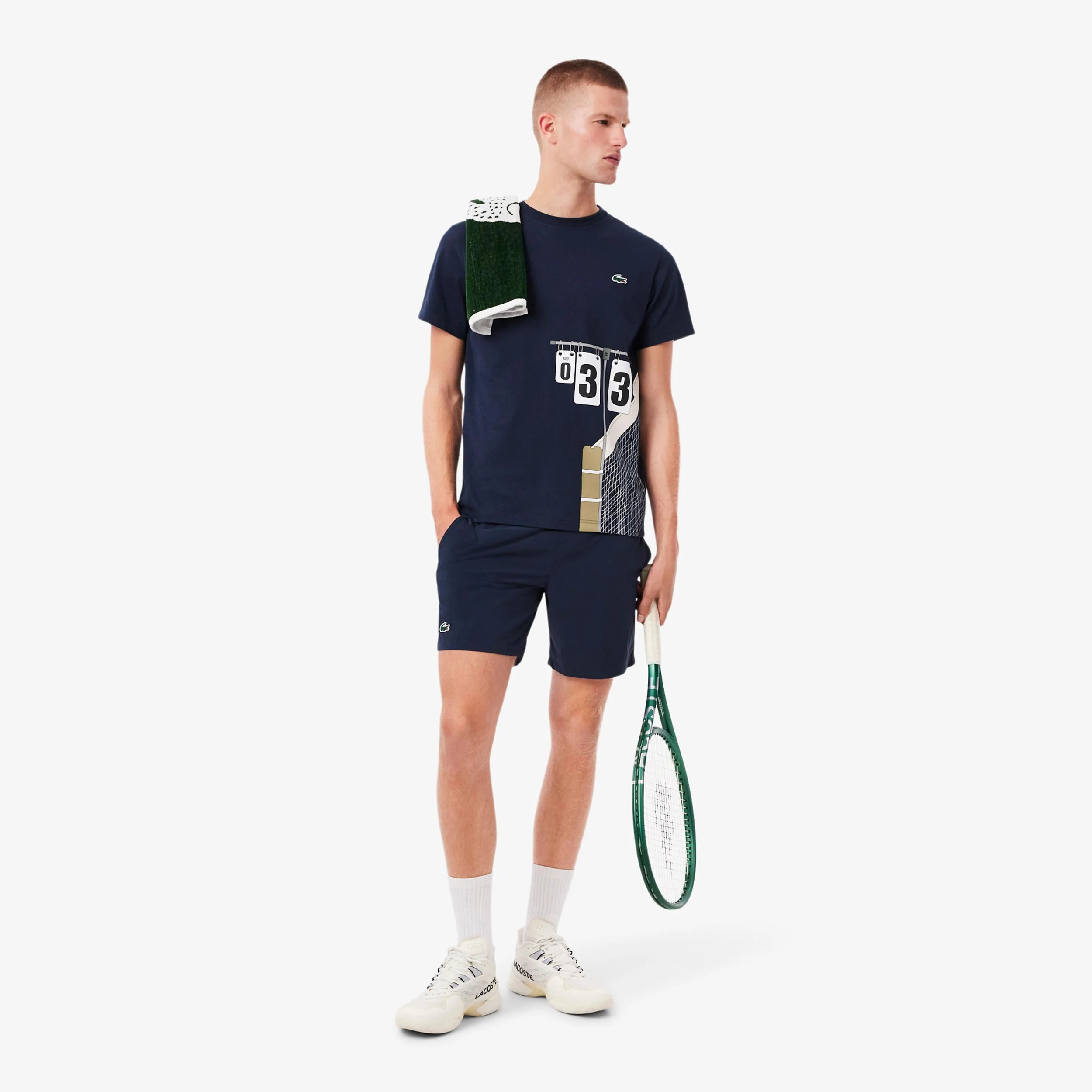T-Shirt Herren-Dunkelblau - Image 4