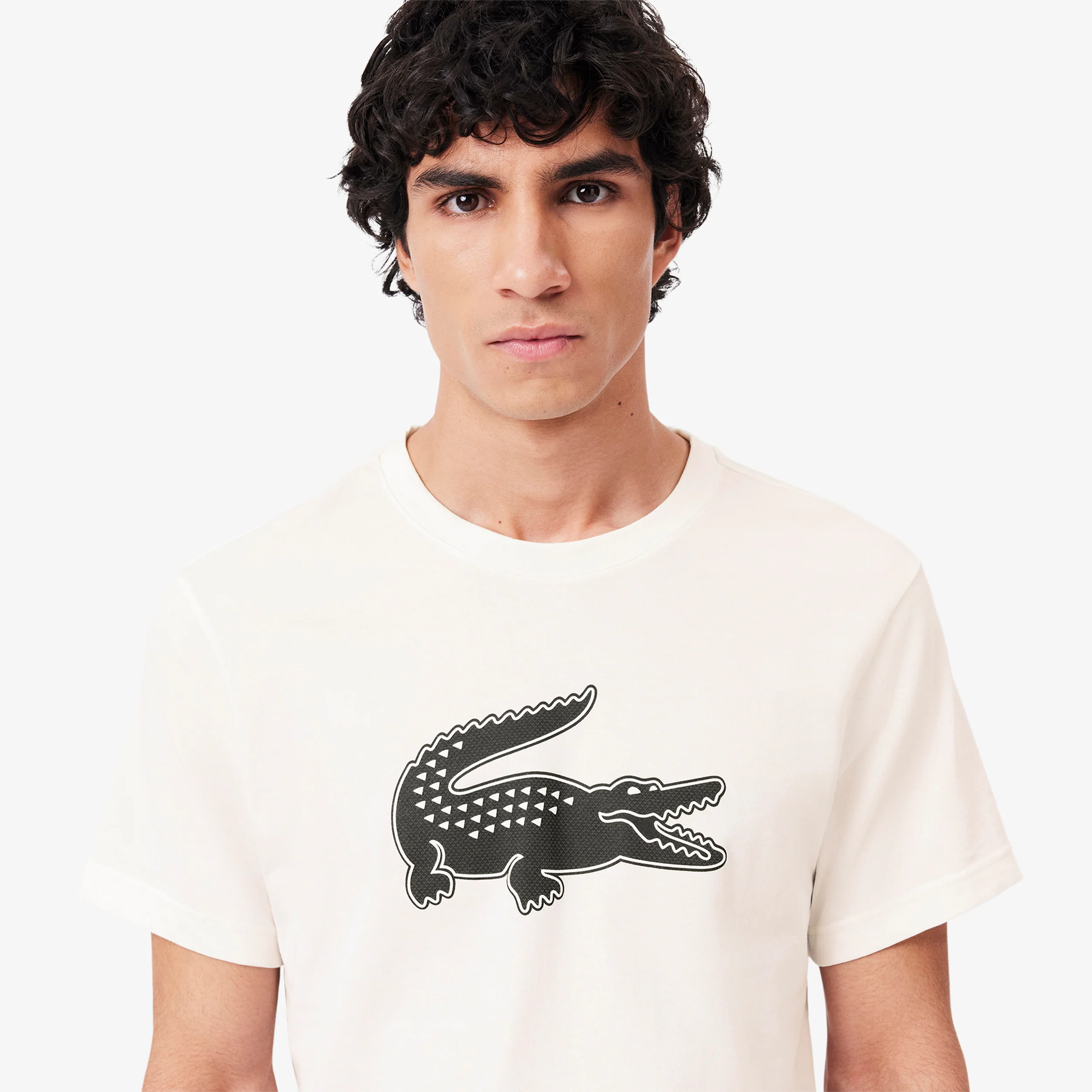 T-Shirt Herren-Weiß,Schwarz - Image 7
