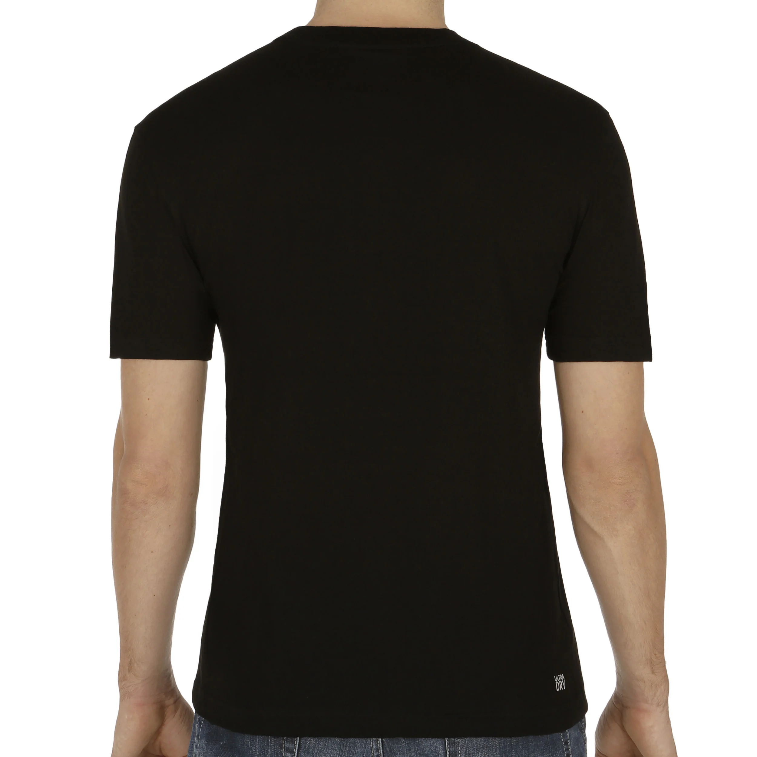 Tennis T-Shirt Herren-Schwarz,Grün - Image 3