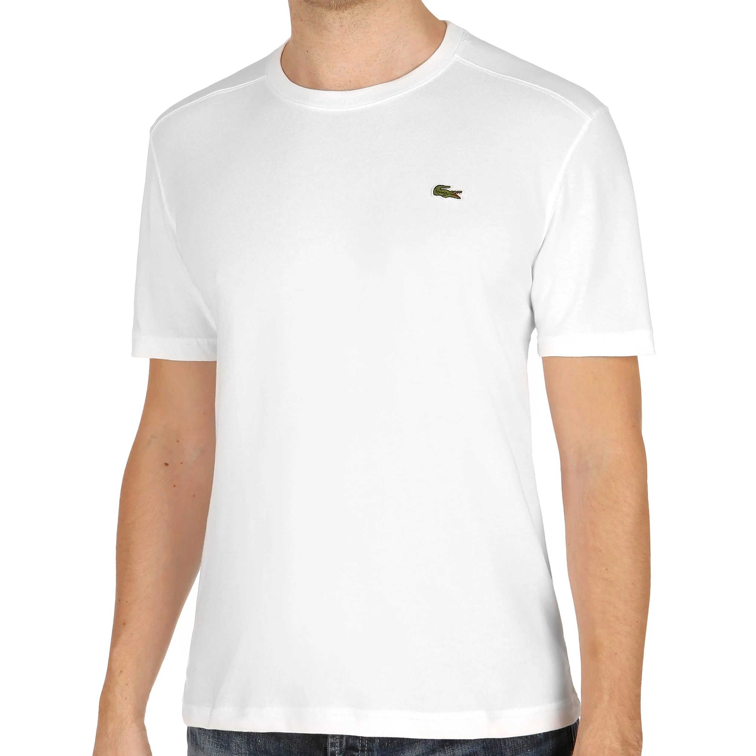 Tennis T-Shirt Herren-Weiß,Grün - Image 2