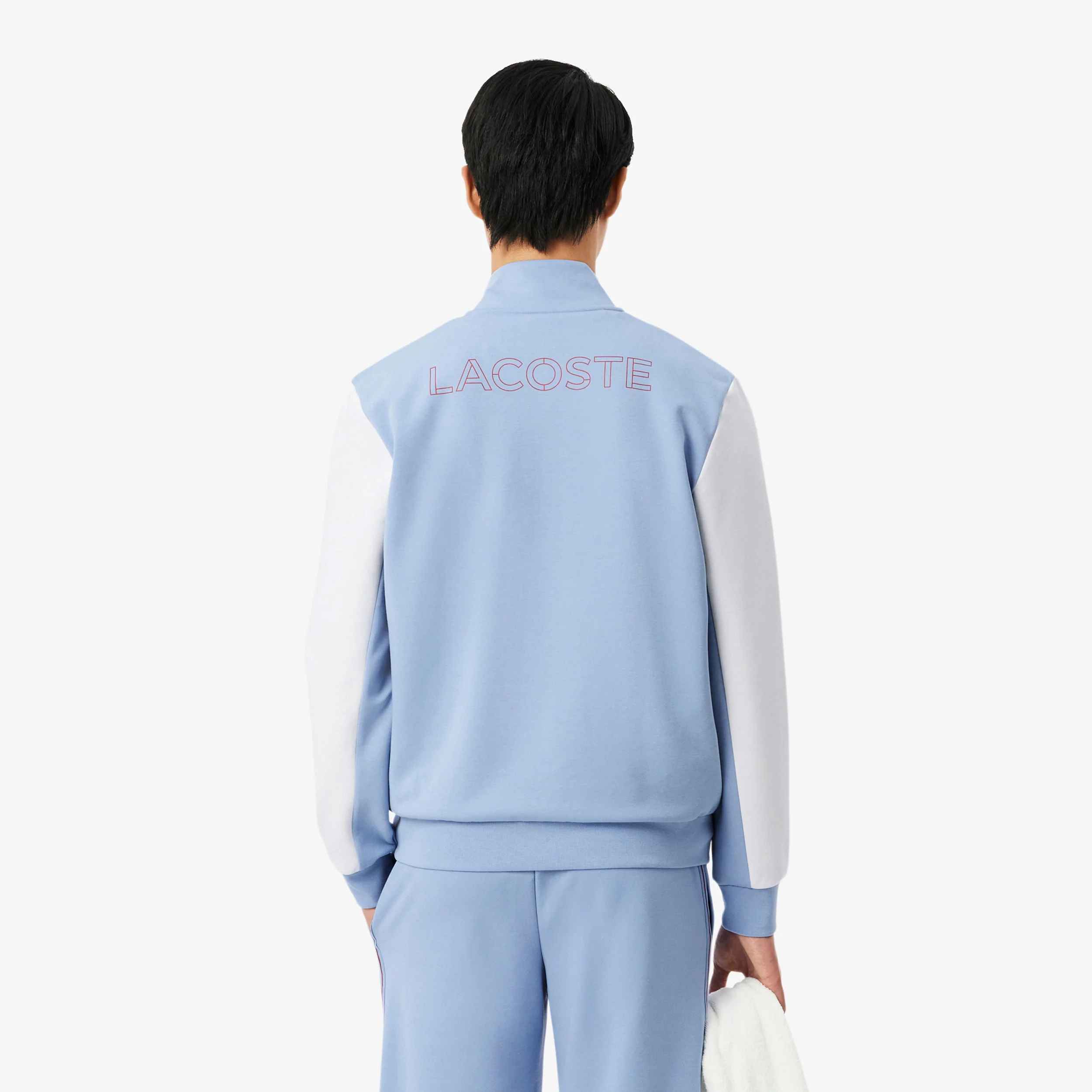 Trainingsjacke Herren - blaugrau, weiß - Image 2