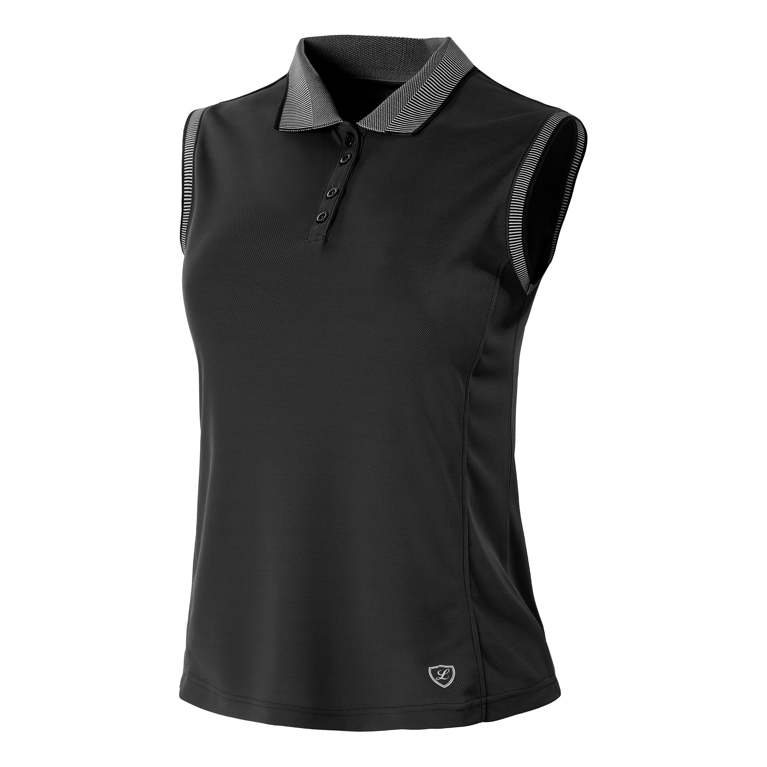 American Alva Polo Damen - schwarz