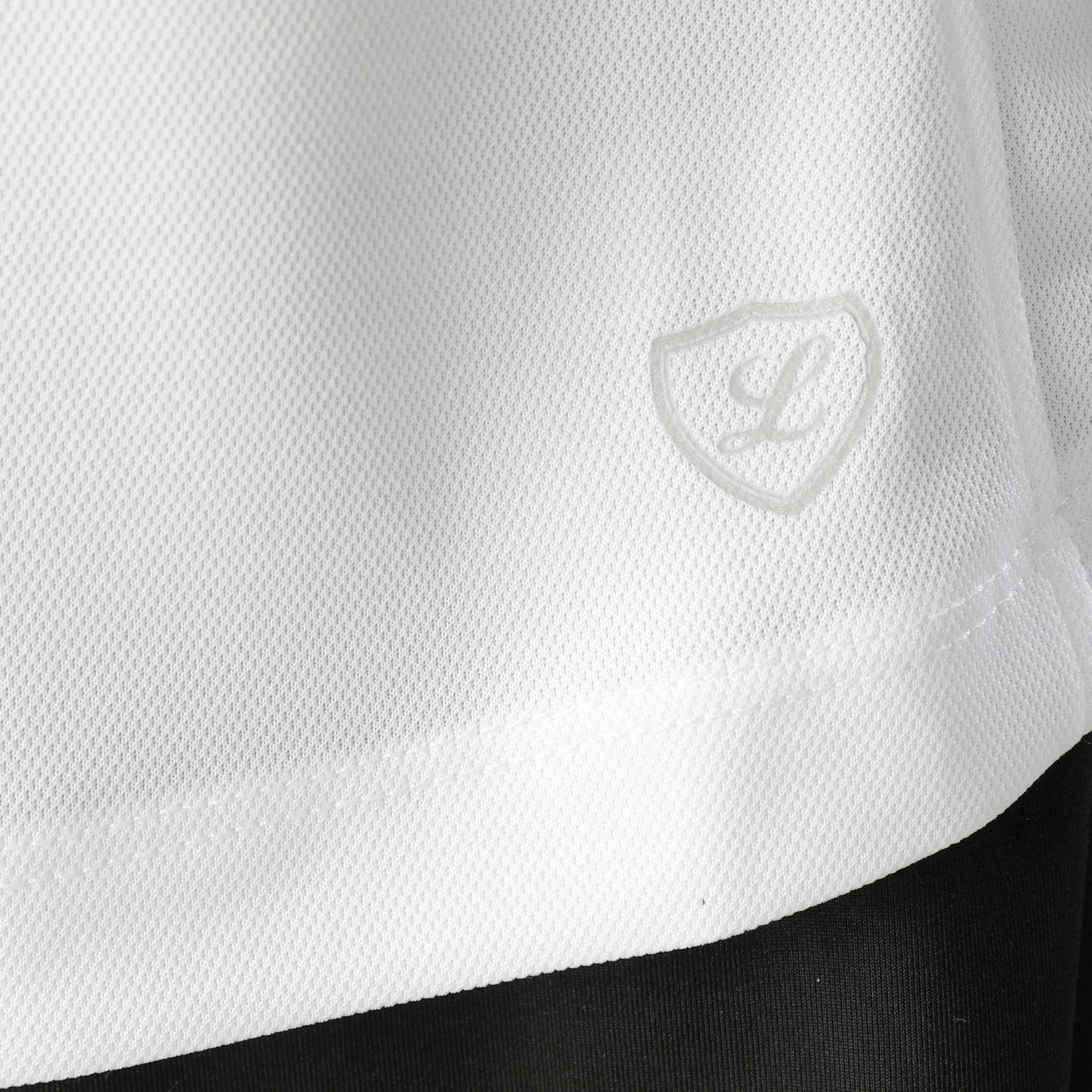 American Alva Polo Damen - weiß, grau - Image 4