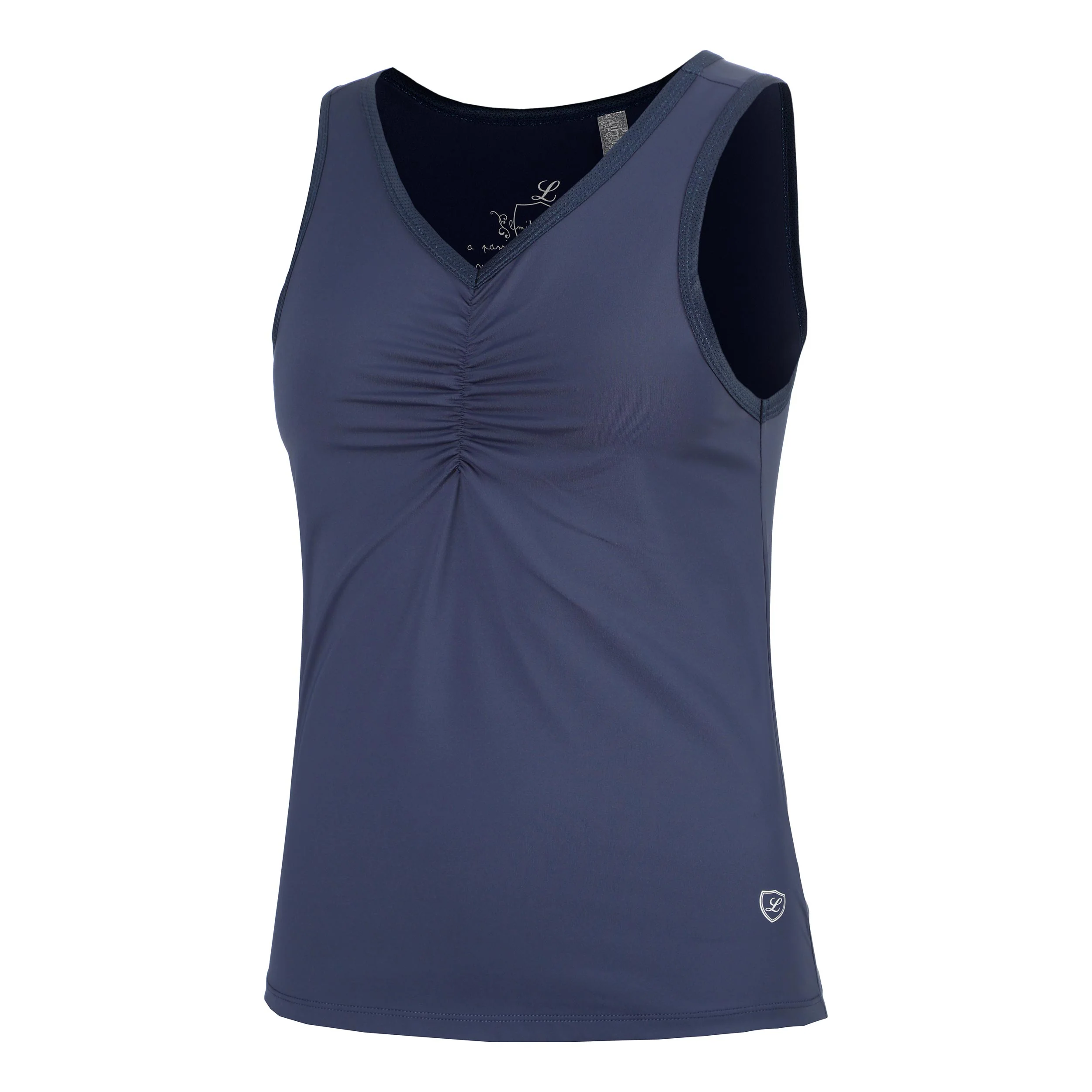 Bubble Tank-Top Damen - dunkelblau