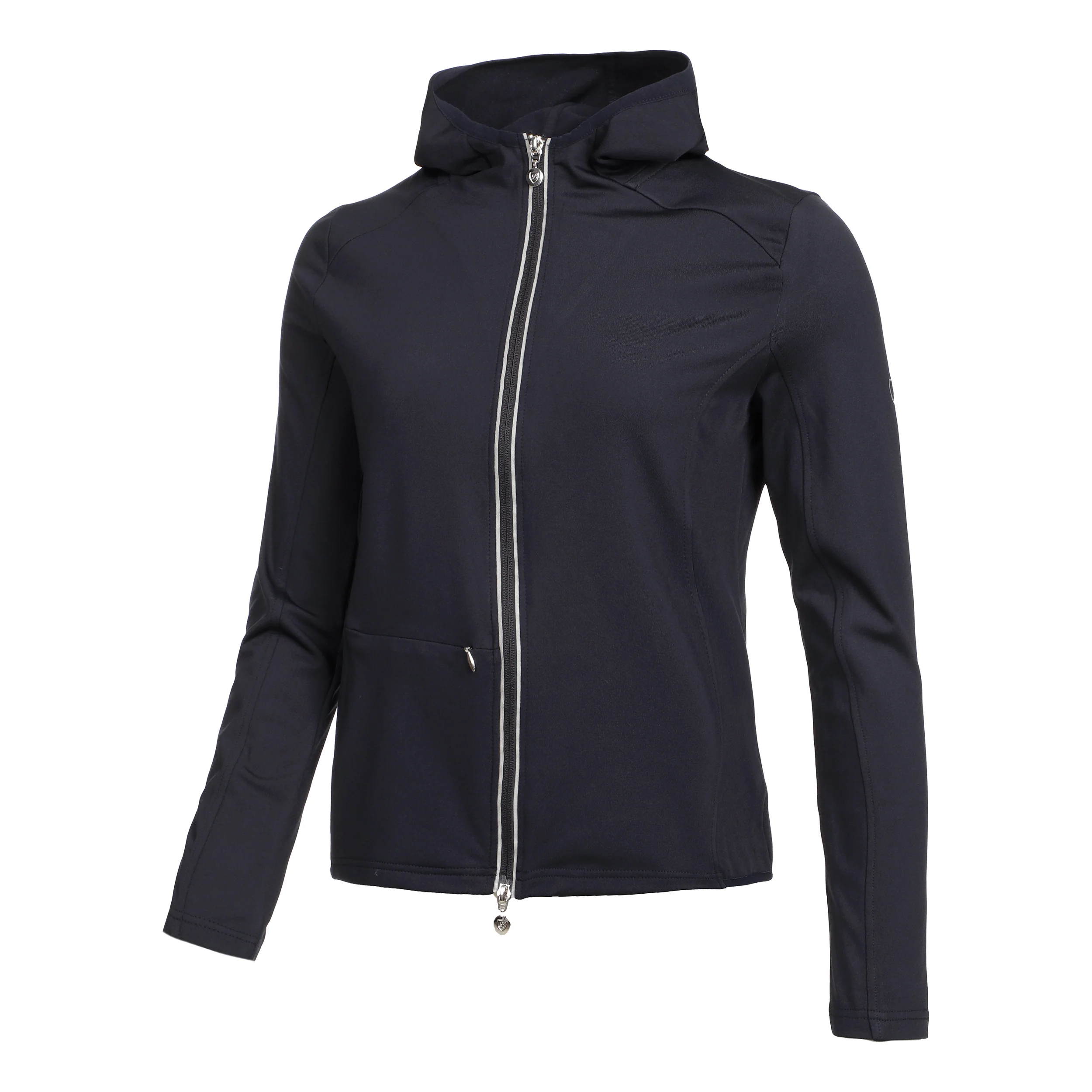 Julia Trainingsjacke Damen - dunkelblau, weiß