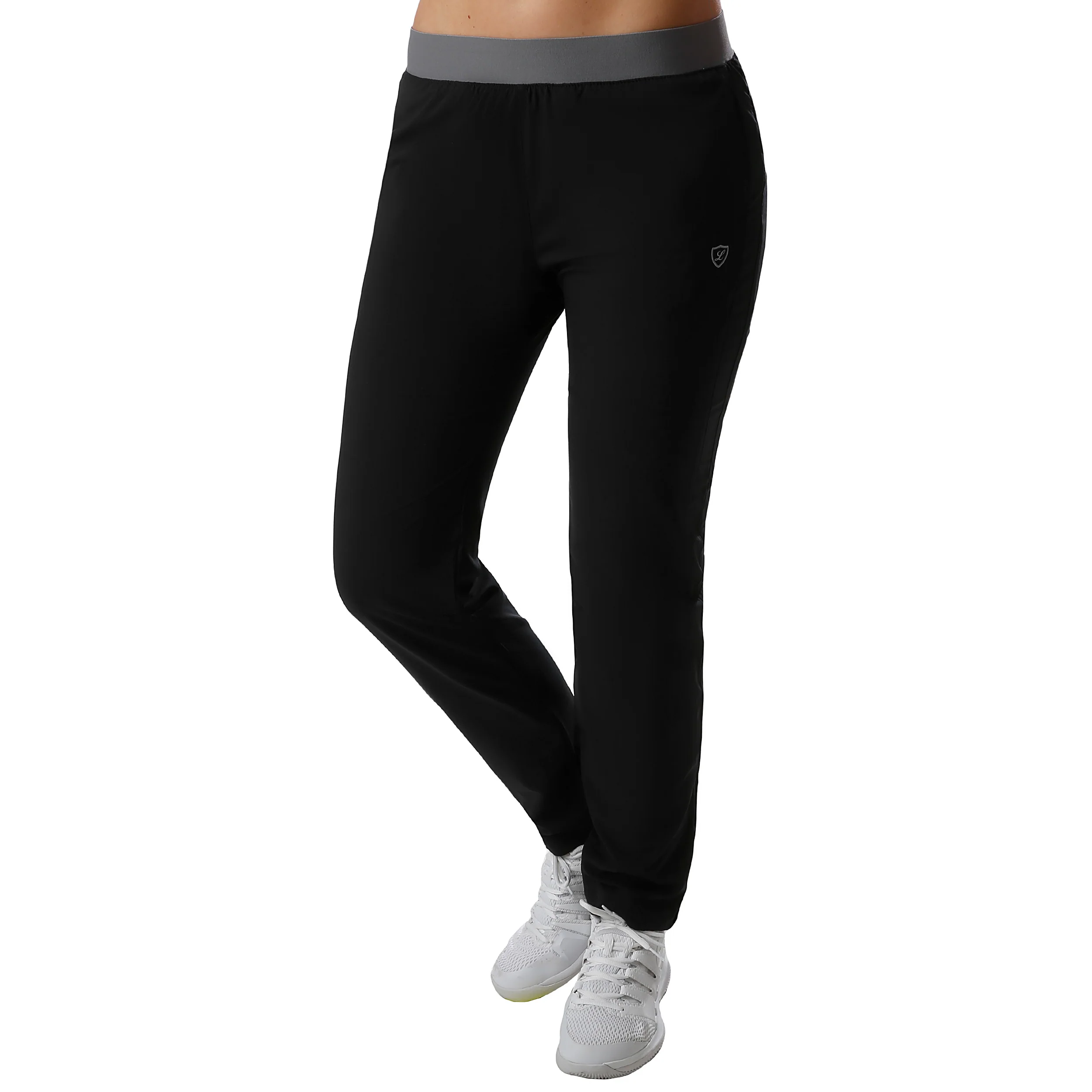 Pia Trainingshose Damen - schwarz, grau - Image 3