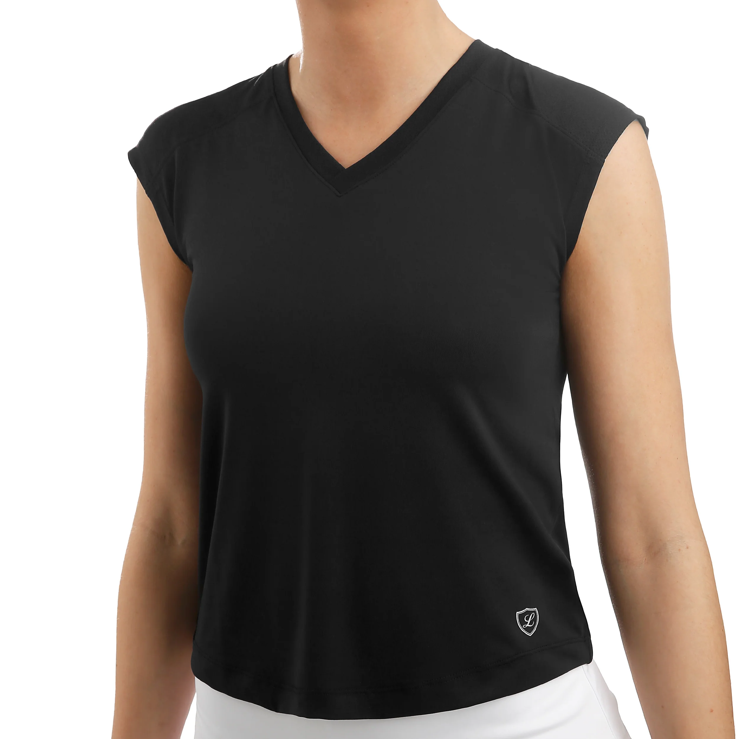 Tiara T-Shirt Damen - schwarz, weiß - Image 3