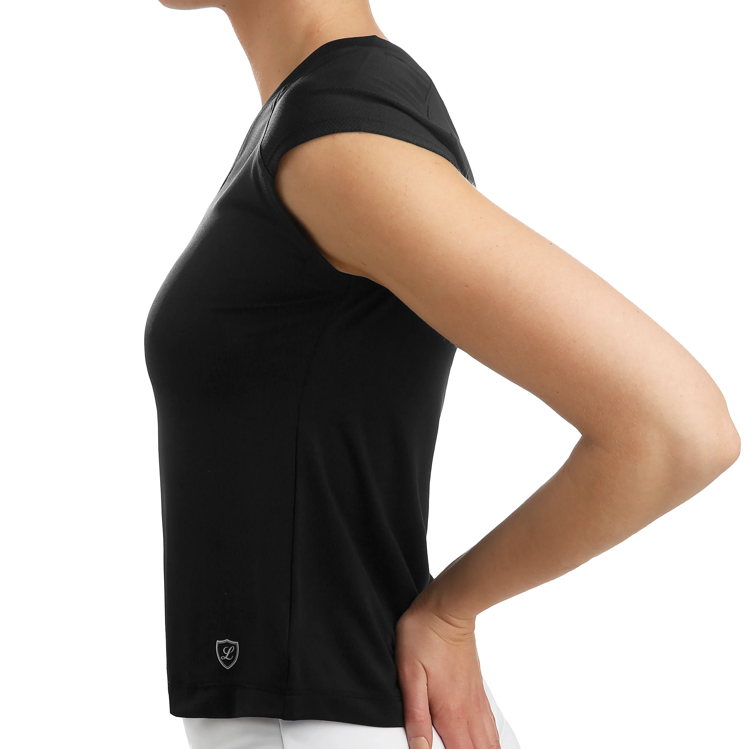 Tiara T-Shirt Damen - schwarz, weiß - Image 4
