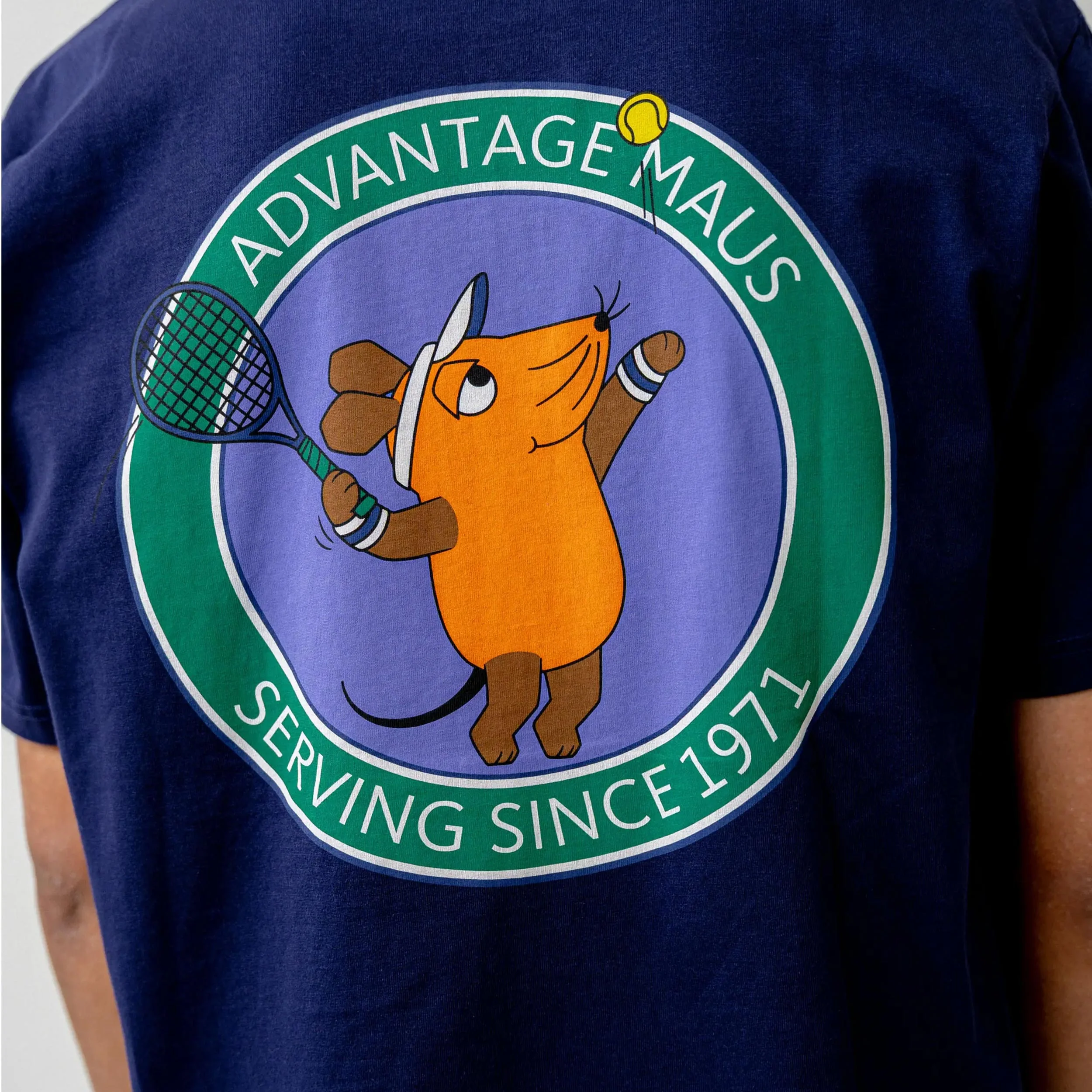 Maus Advantage – '94 Campus T-Shirt Unisex - dunkelblau - Image 4