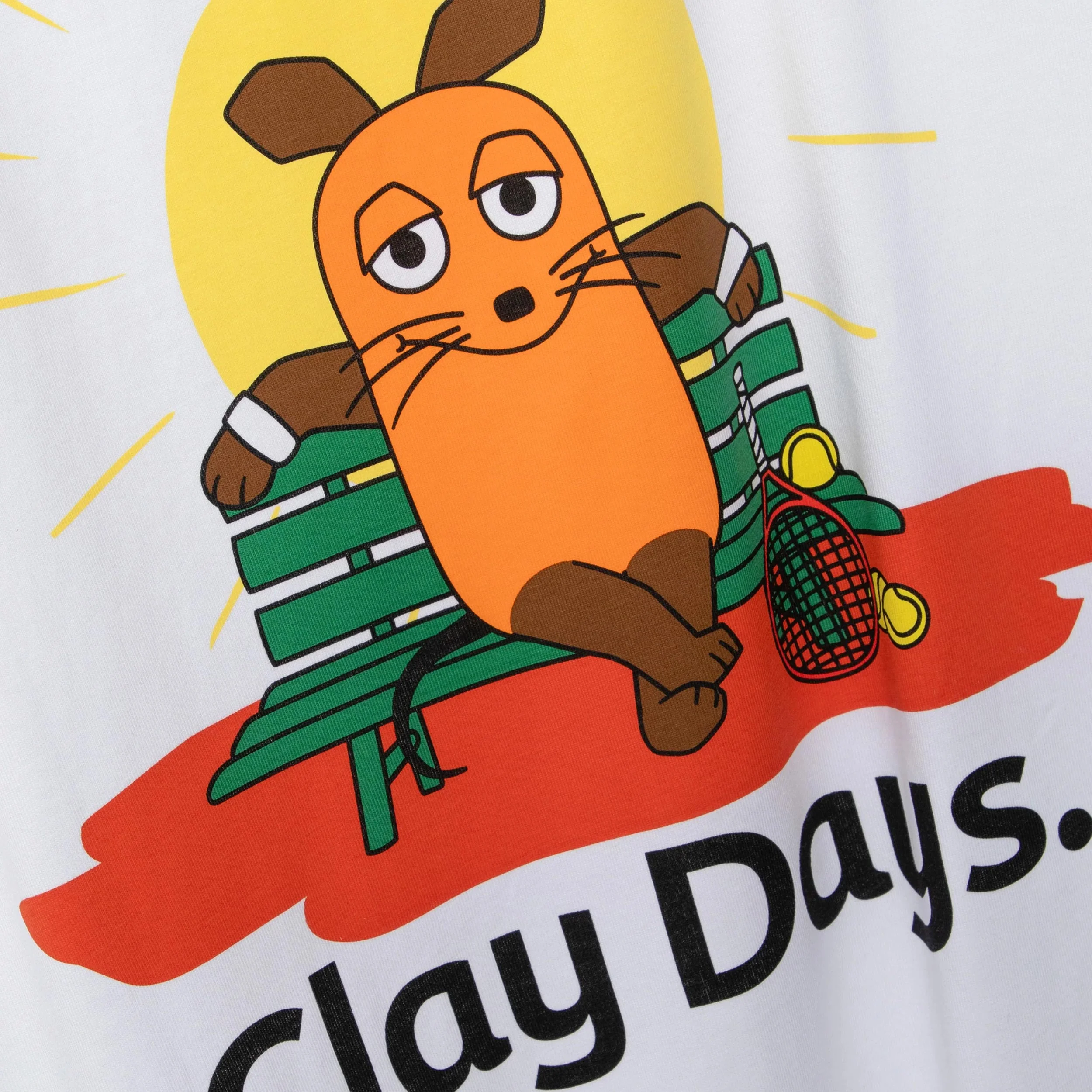 Maus Clay Days – '94 Campus T-Shirt Unisex - weiß - Image 5