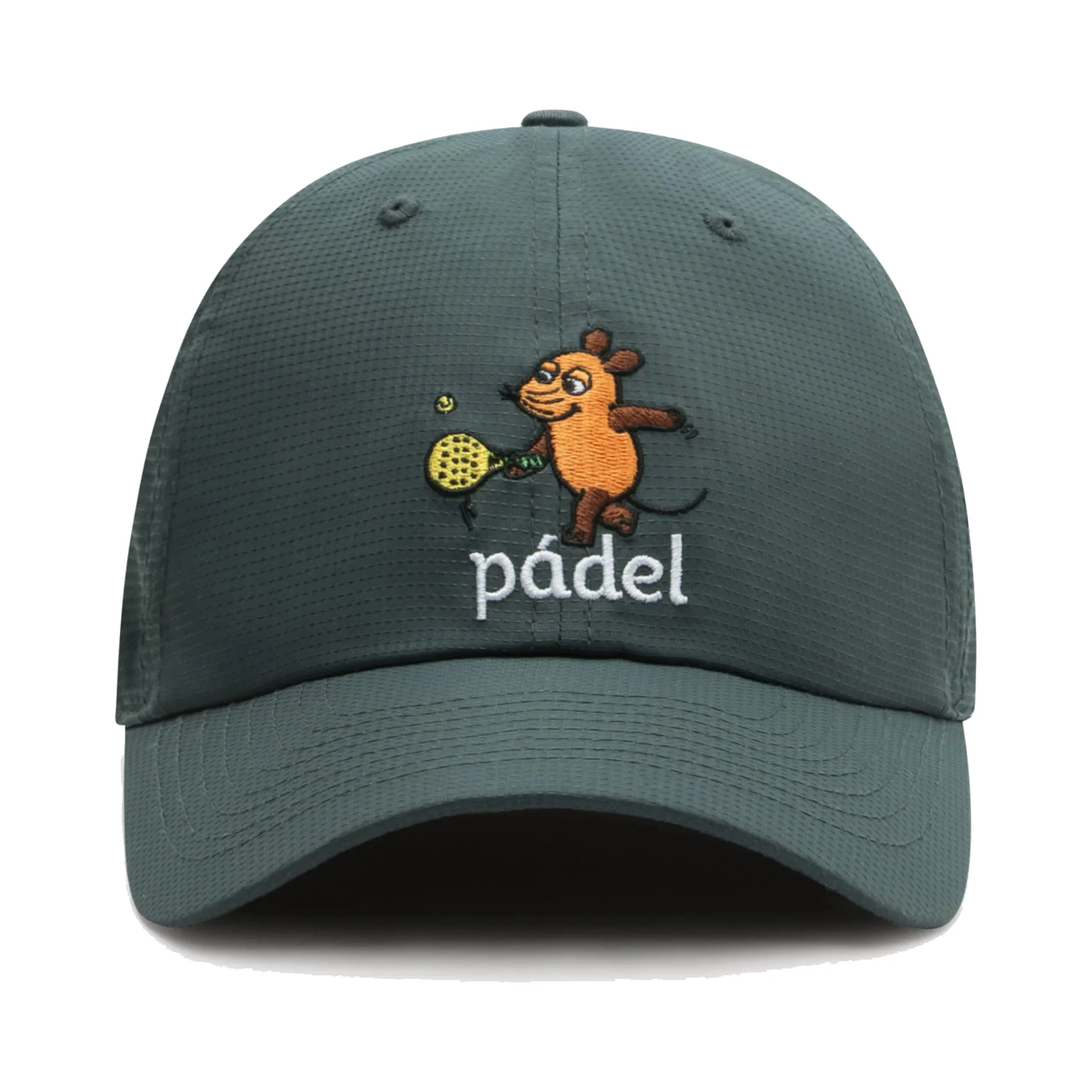 Maus Padel – '09 Polo Cap Unisex - schwarz - Image 2
