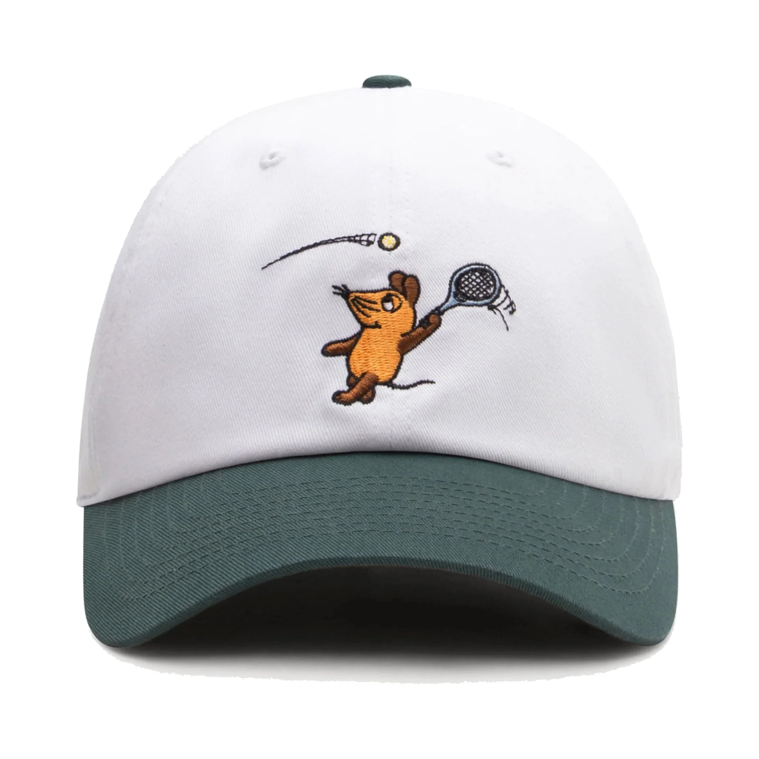 Maus Tennis – '09 Polo Cap Unisex - weiß, grün - Image 2