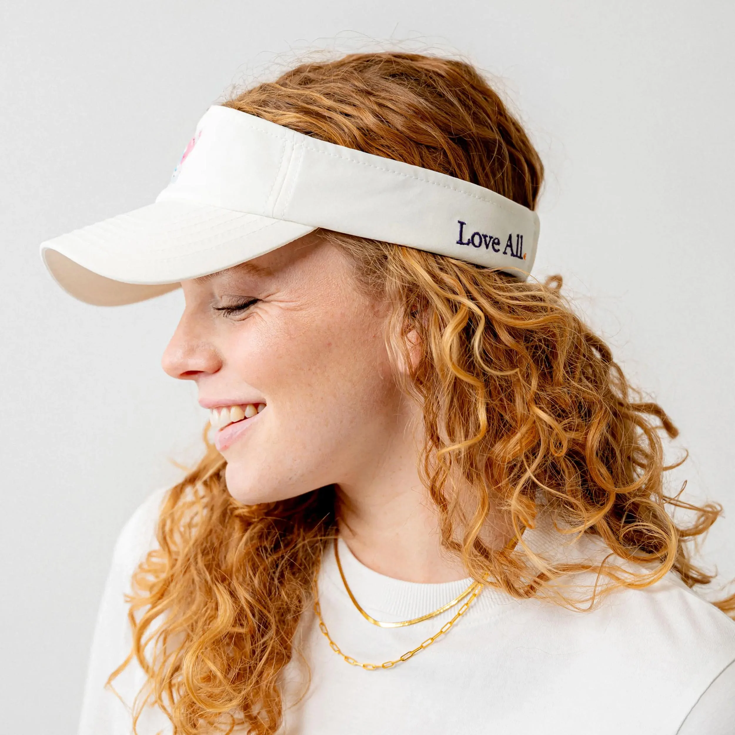 Peppa Pig Love All – '93 Sun Visor Unisex - weiß - Image 8