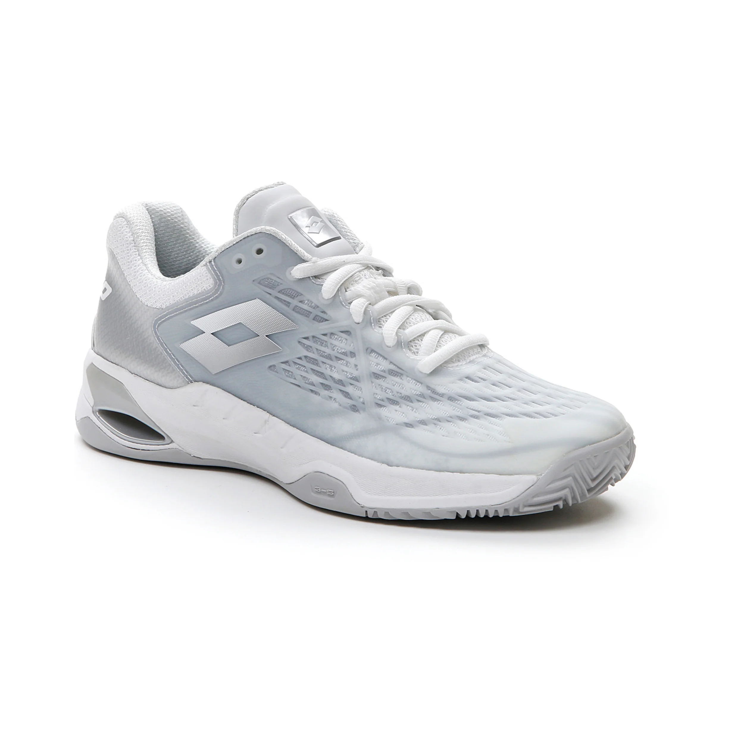 Mirage 100 Clay Sandplatzschuh Damen-Weiß,Grau - Image 5