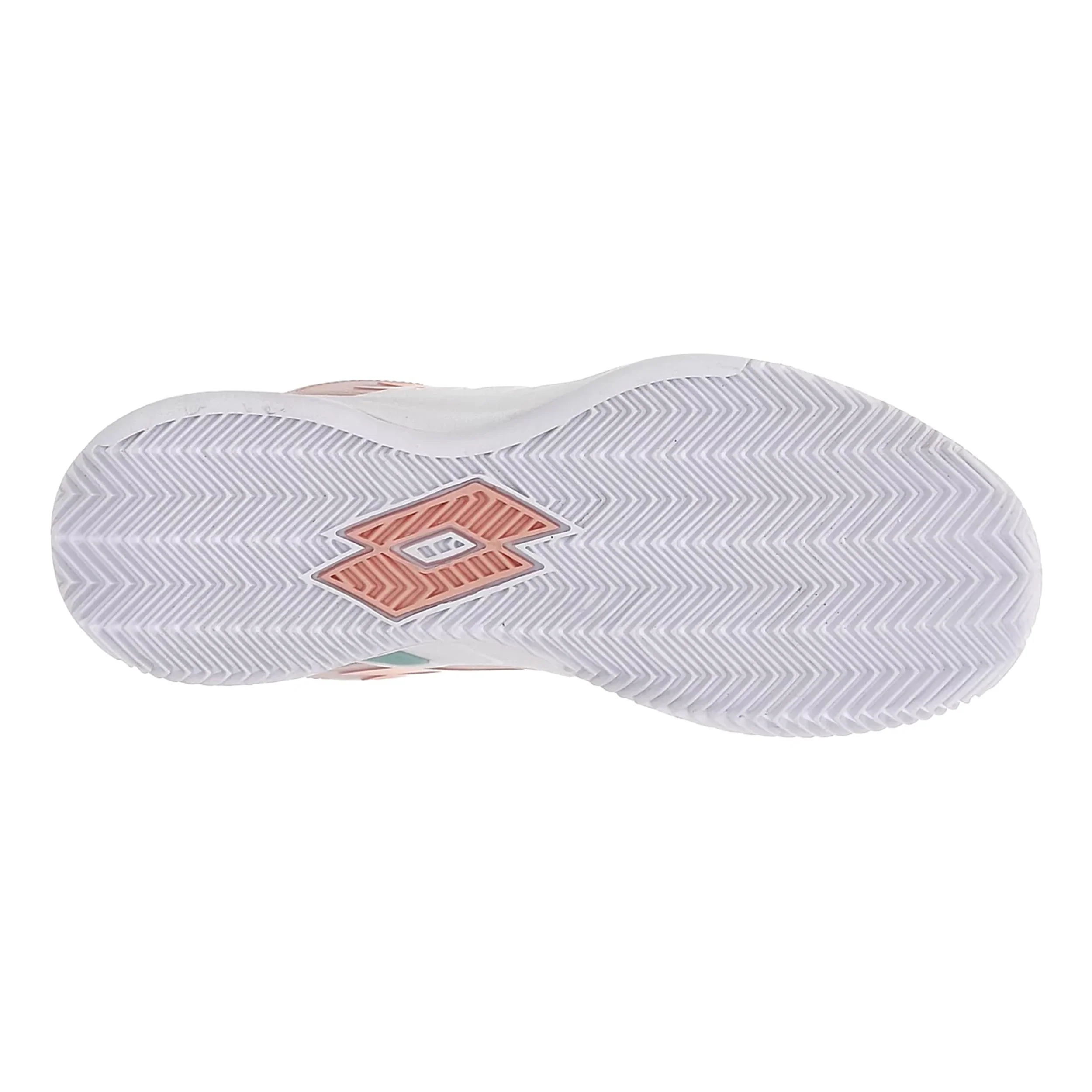 Mirage 100 II Sandplatzschuh Damen-weiß, koralle - Image 4