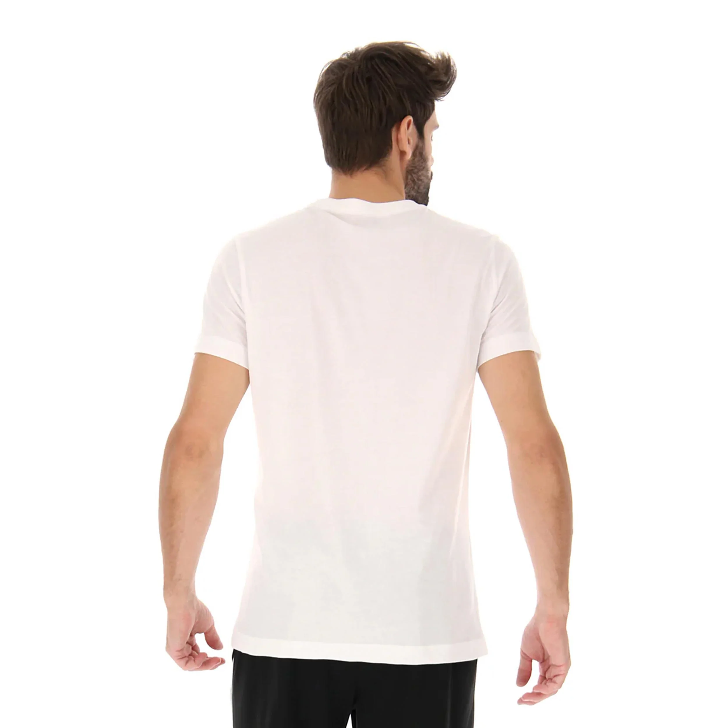 MSC II Logo T-Shirt Herren - weiß, dunkelblau - Image 2