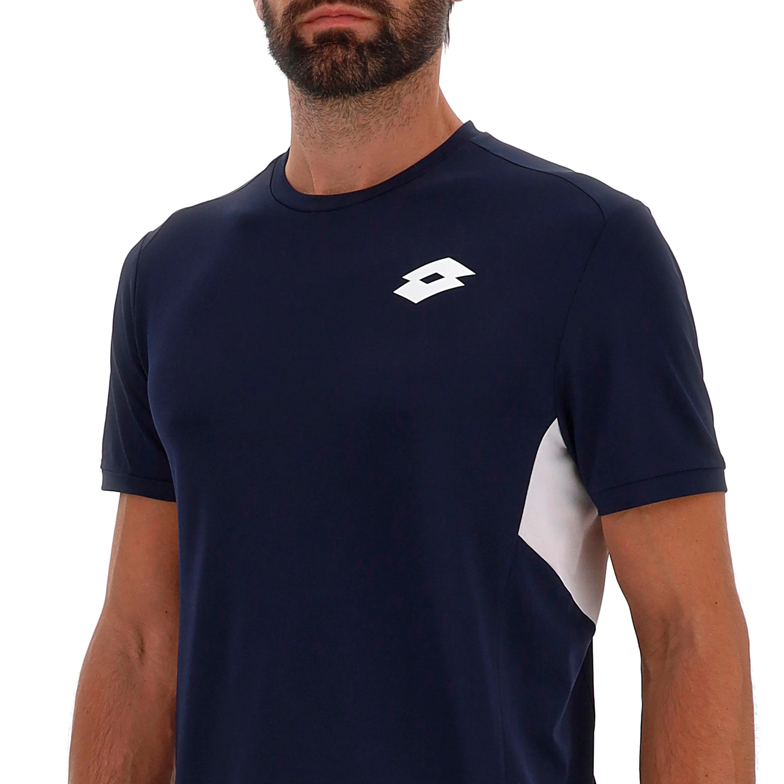 Squadra IV T-Shirt Herren - dunkelblau, weiß - Image 3