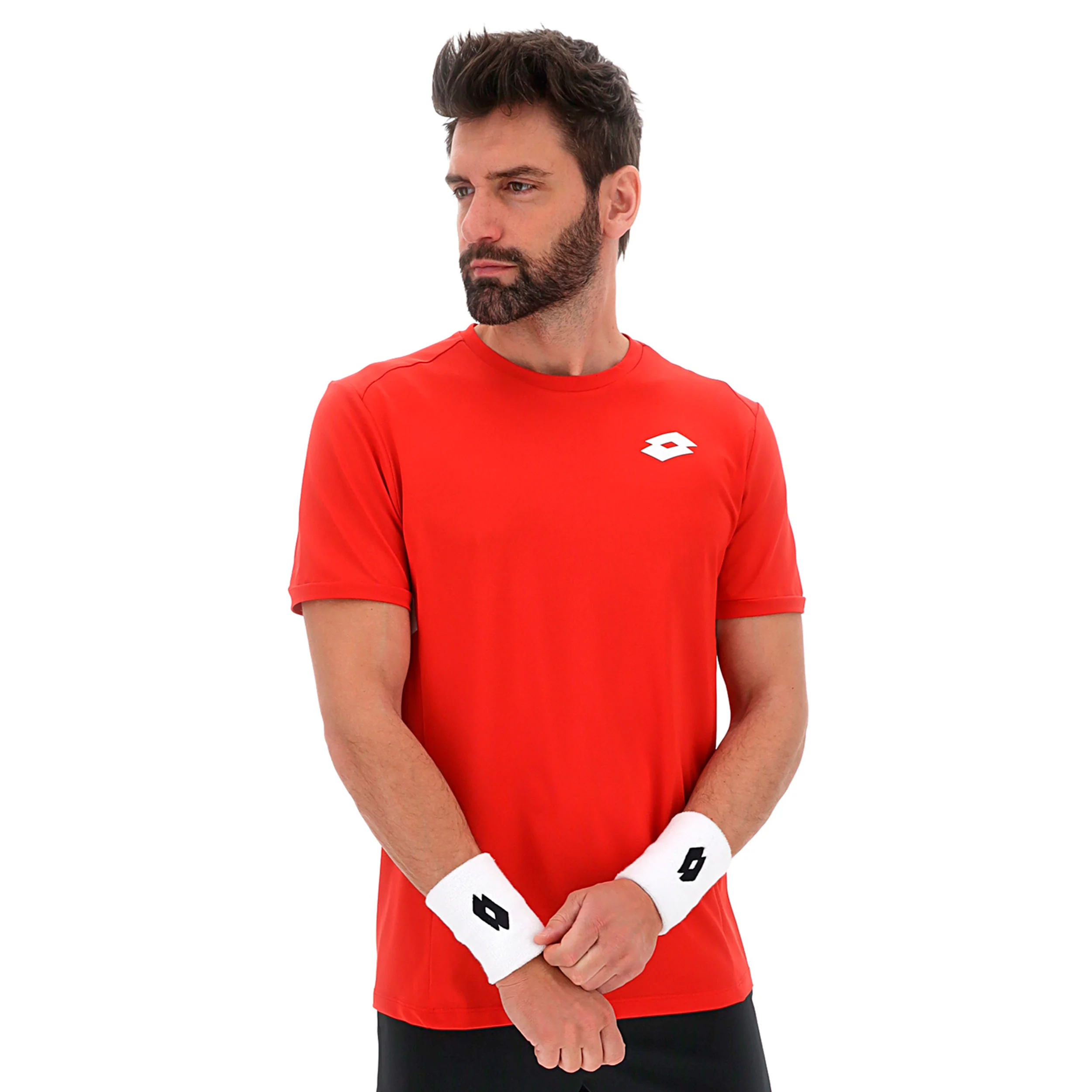 Squadra IV T-Shirt Herren - rot, weiß - Image 6