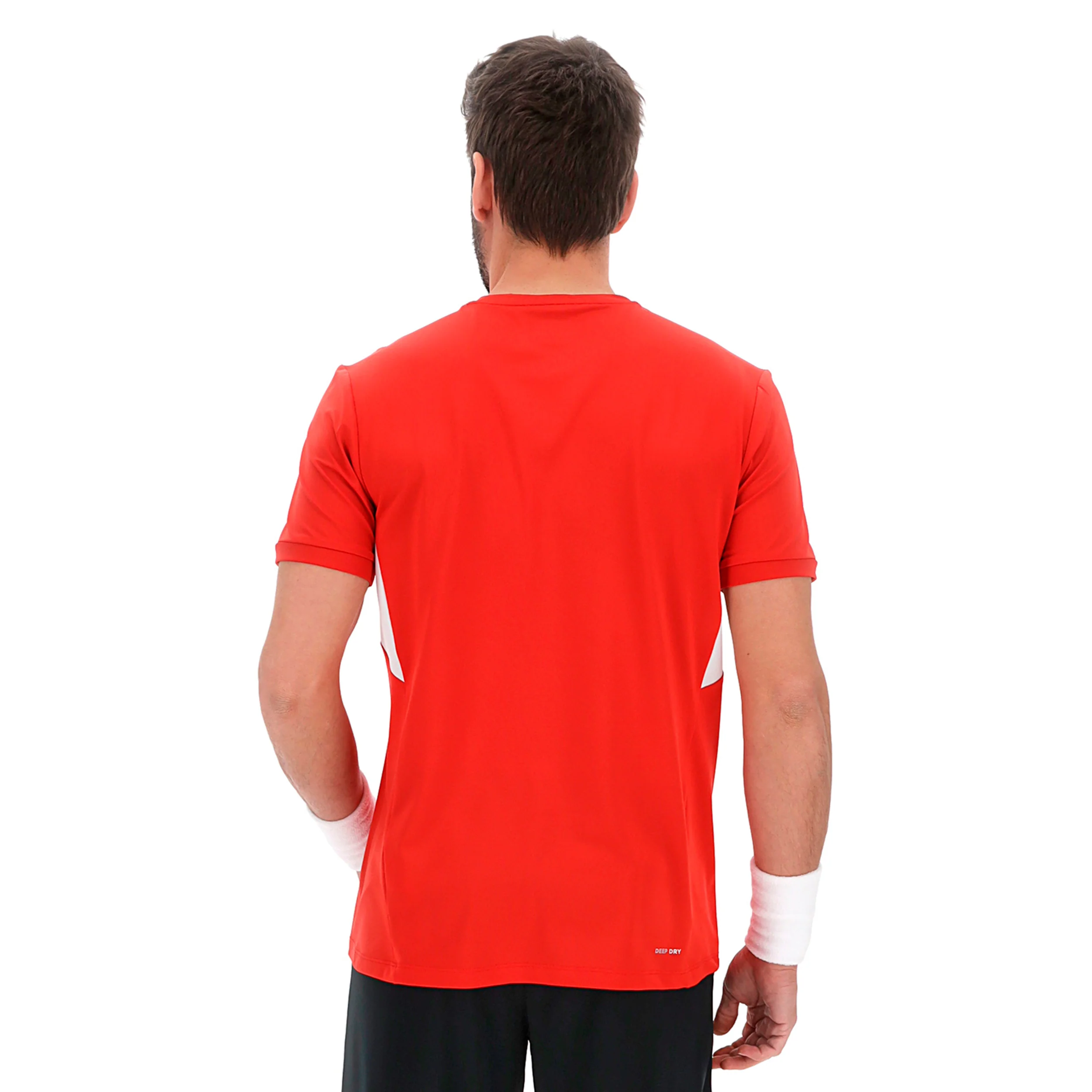 Squadra IV T-Shirt Herren - rot, weiß - Image 7