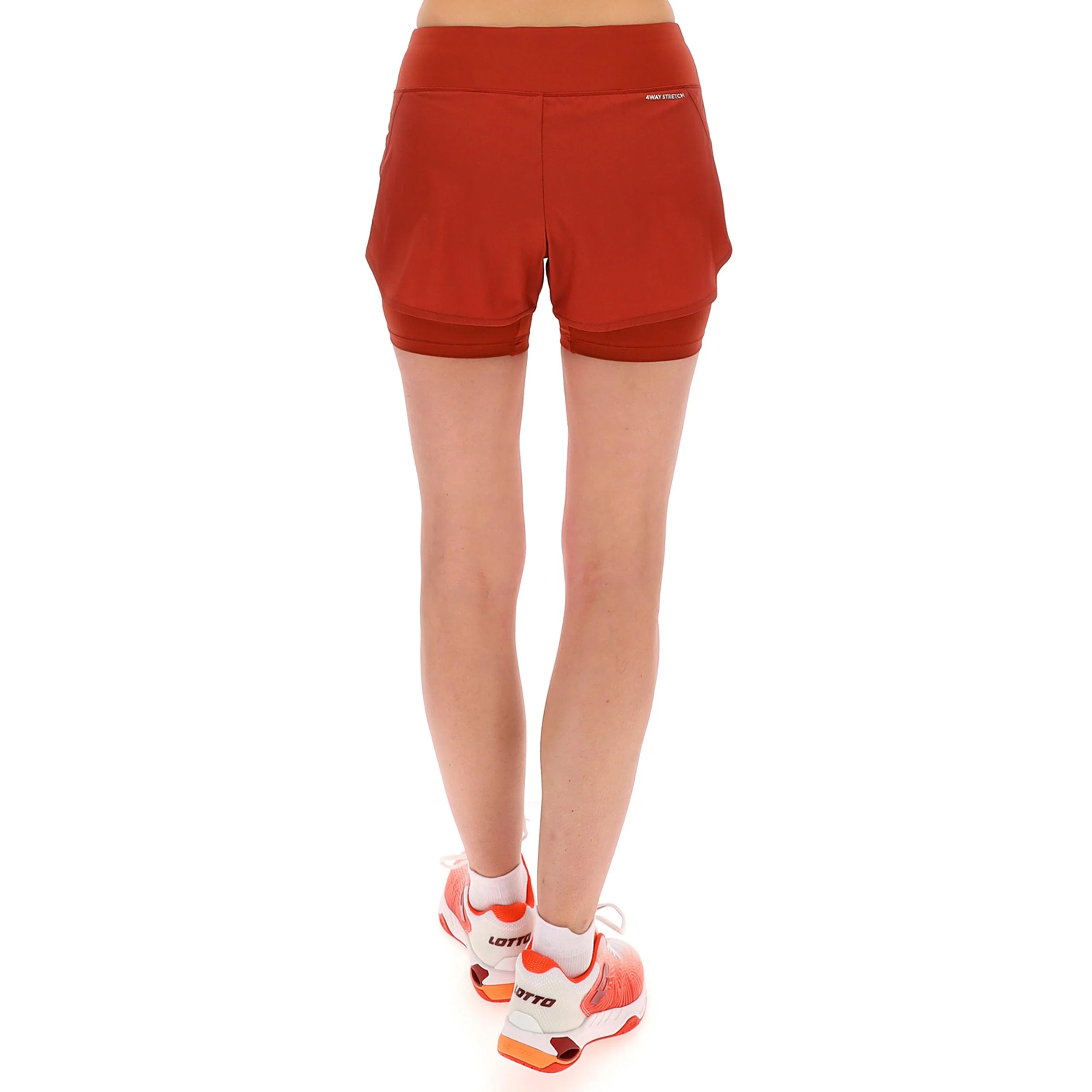 Tech II Shorts Damen - weinrot - Image 3