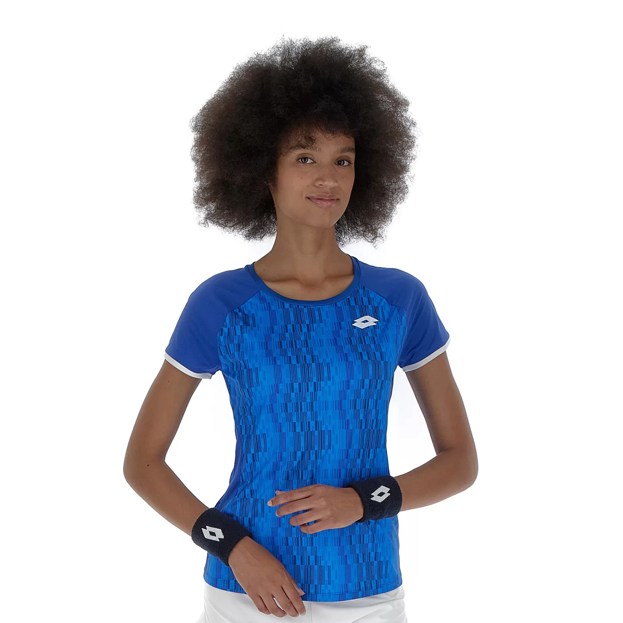 Tech IV D3 T-Shirt Damen-Blau - Image 6
