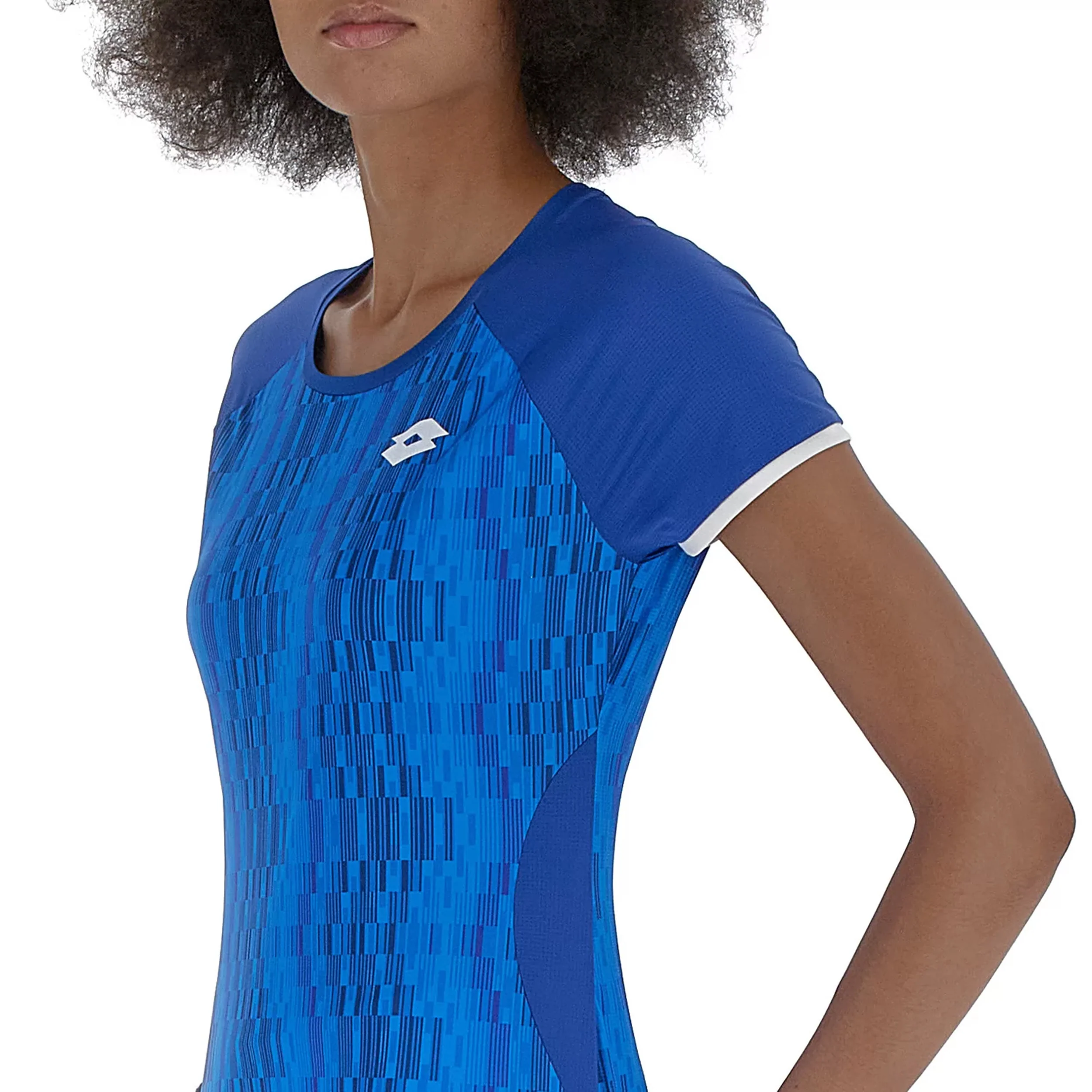 Tech IV D3 T-Shirt Damen-Blau - Image 8