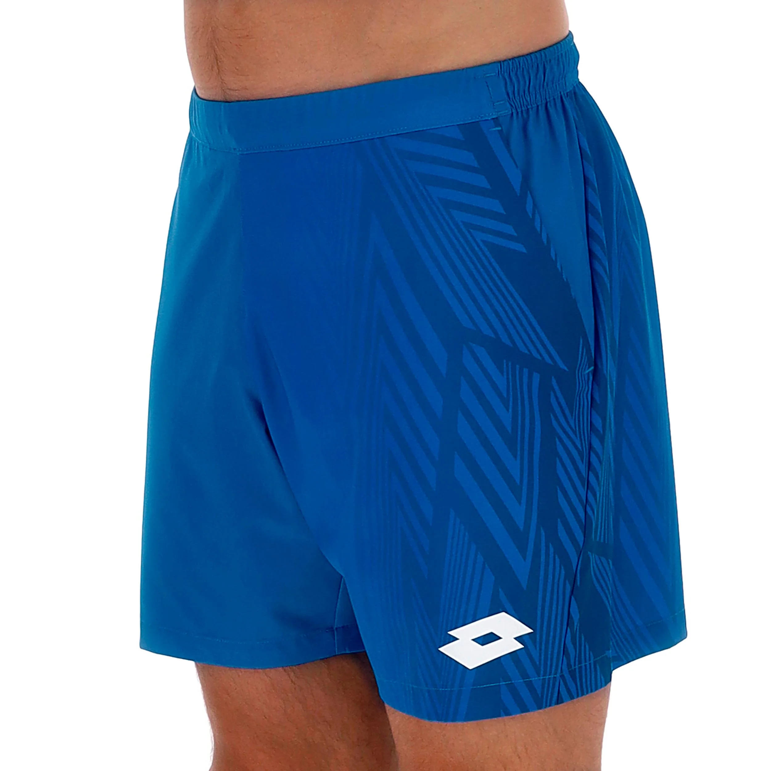 Tech V Shorts Herren - blau, grau - Image 3