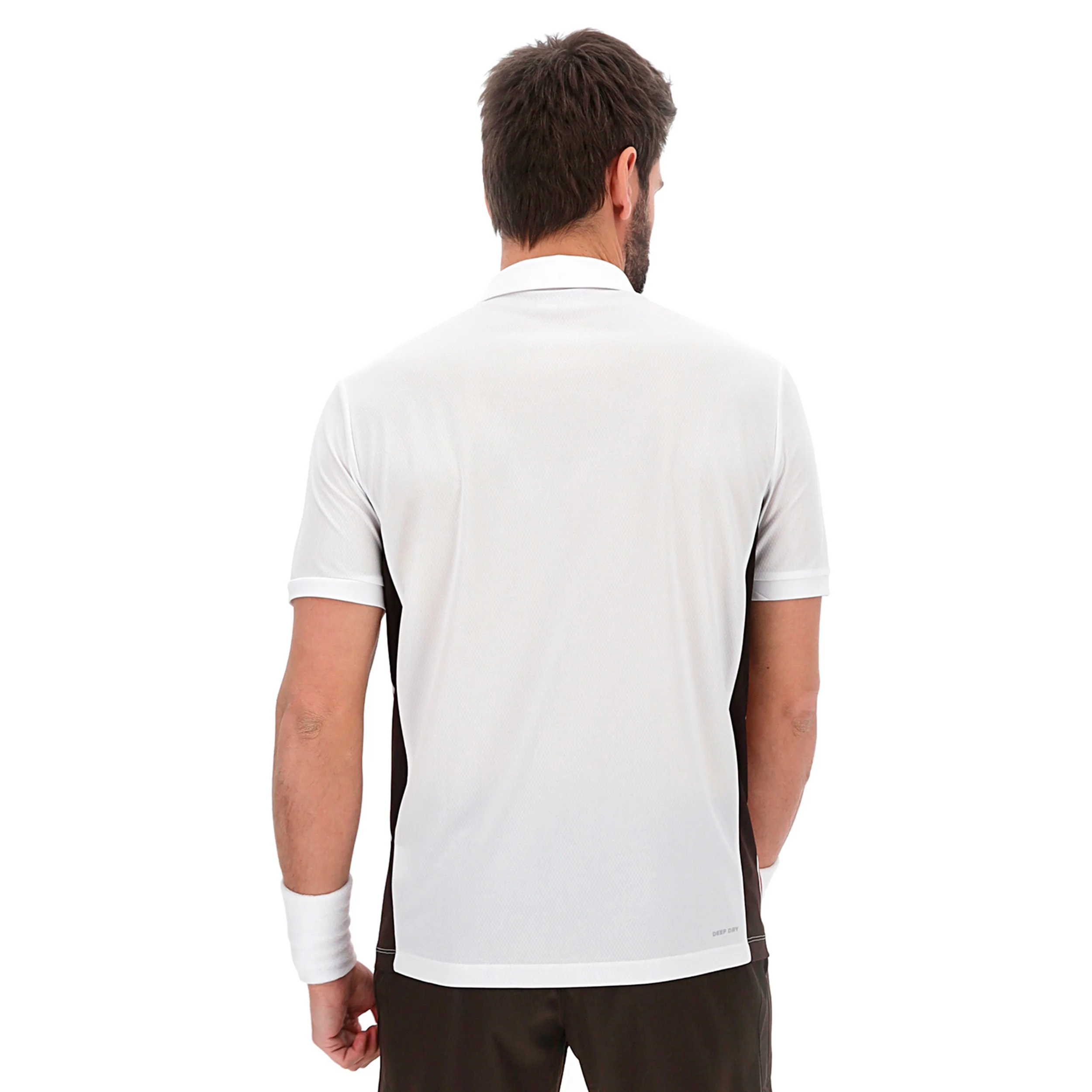 Tech VI Polo Herren - weiß, braun - Image 7