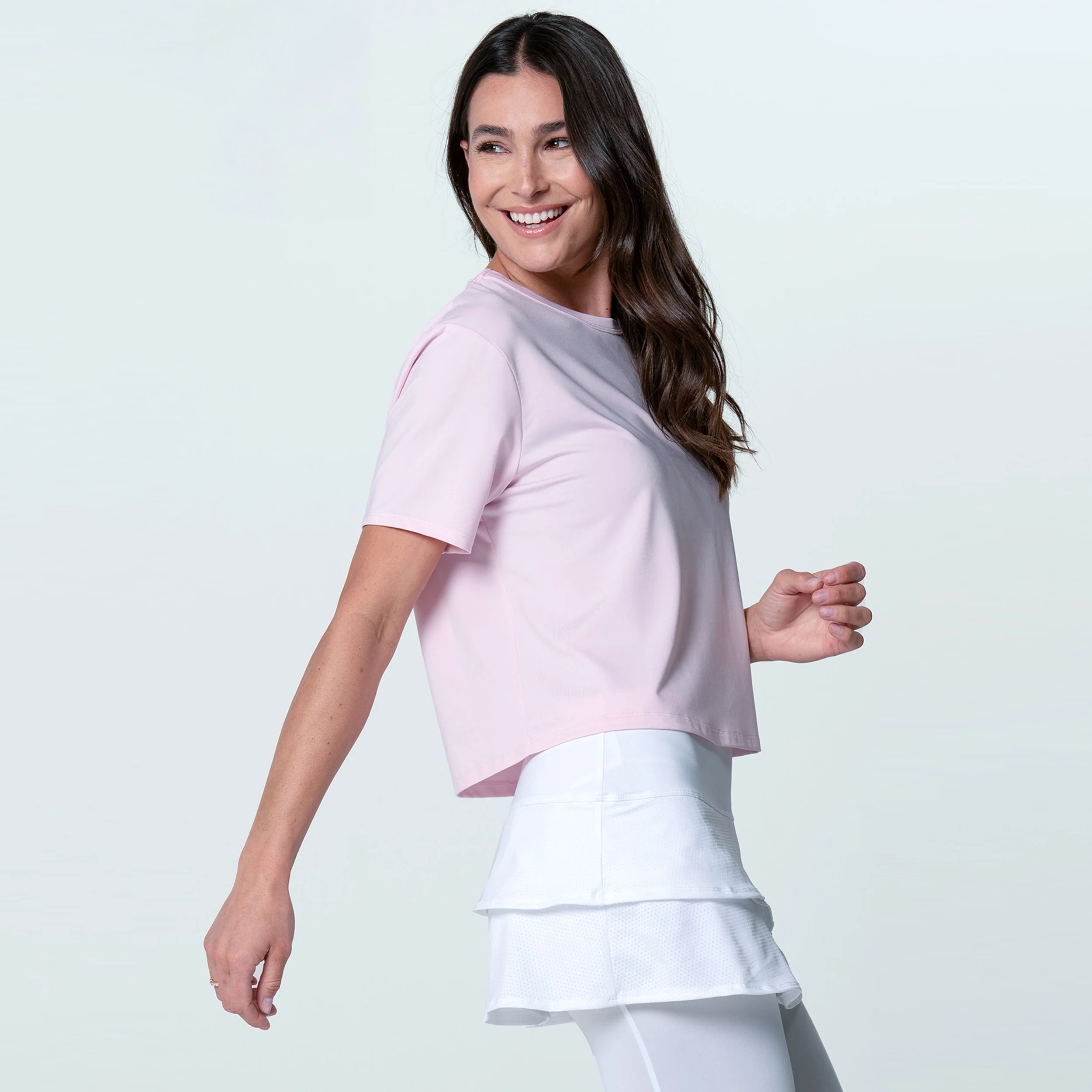 Power Box T-Shirt Damen - rosa - Image 2