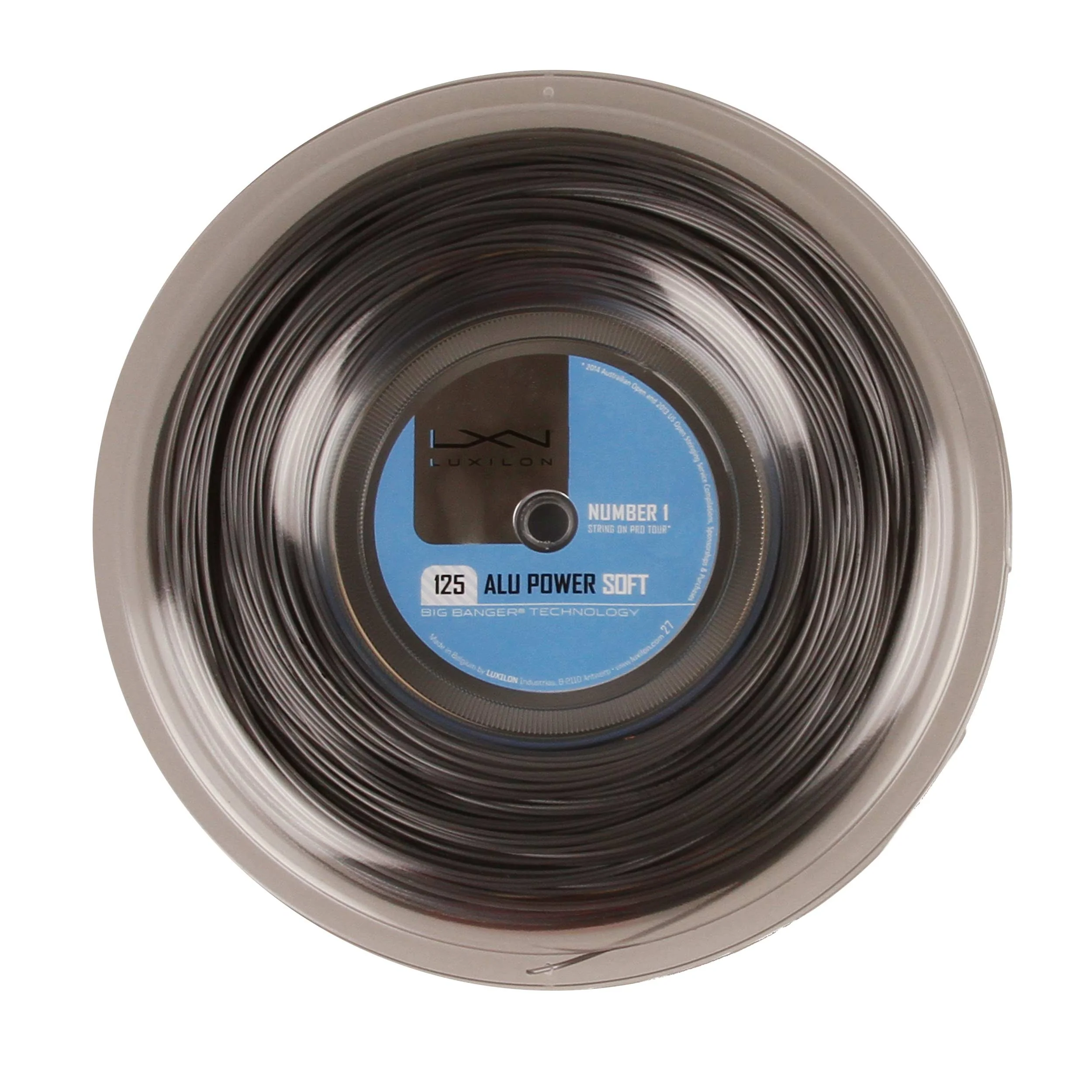 Alu Power Soft Saitenrolle 200m-Silber
